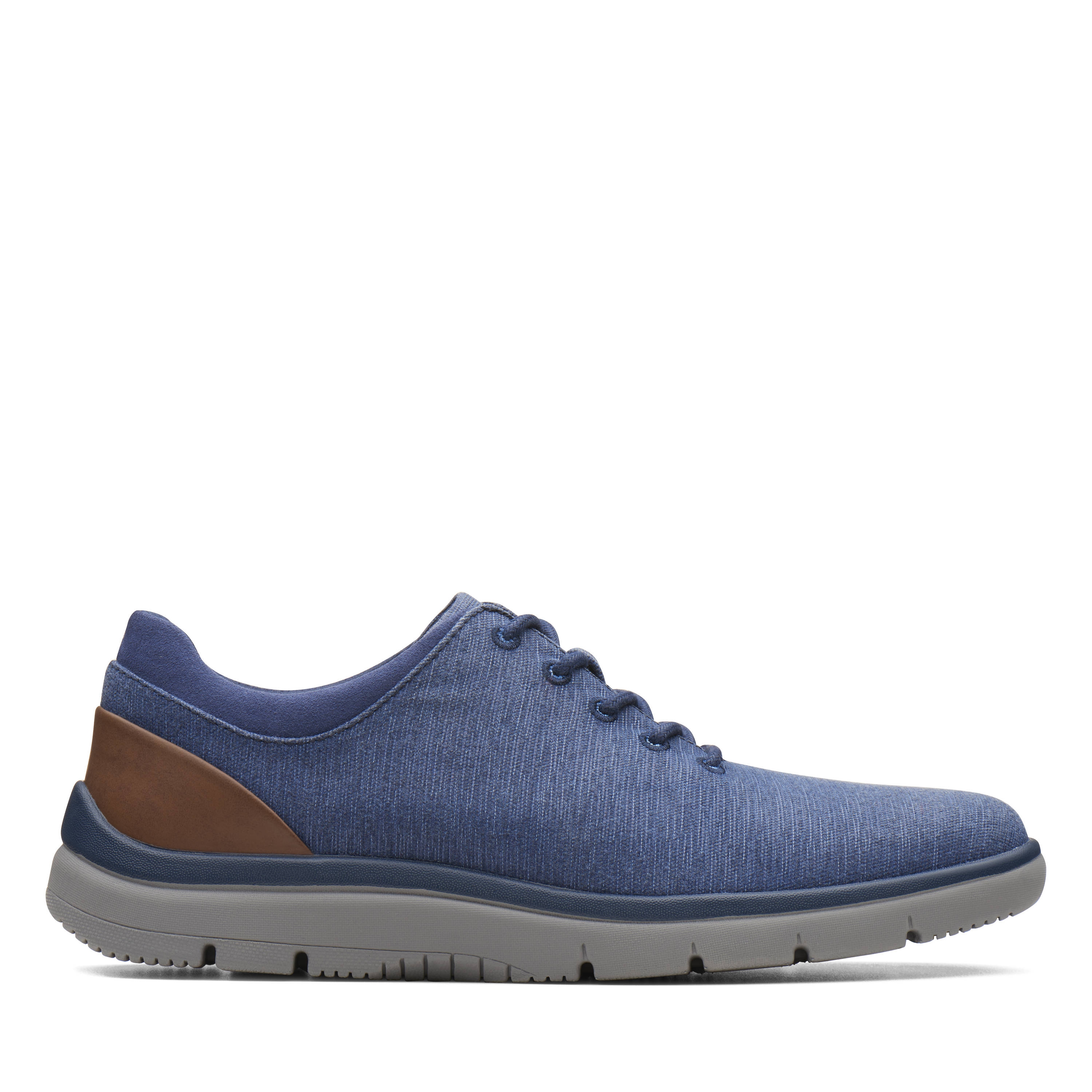 Clarks | Tunsil Ace Navy Casual Lace-ups 