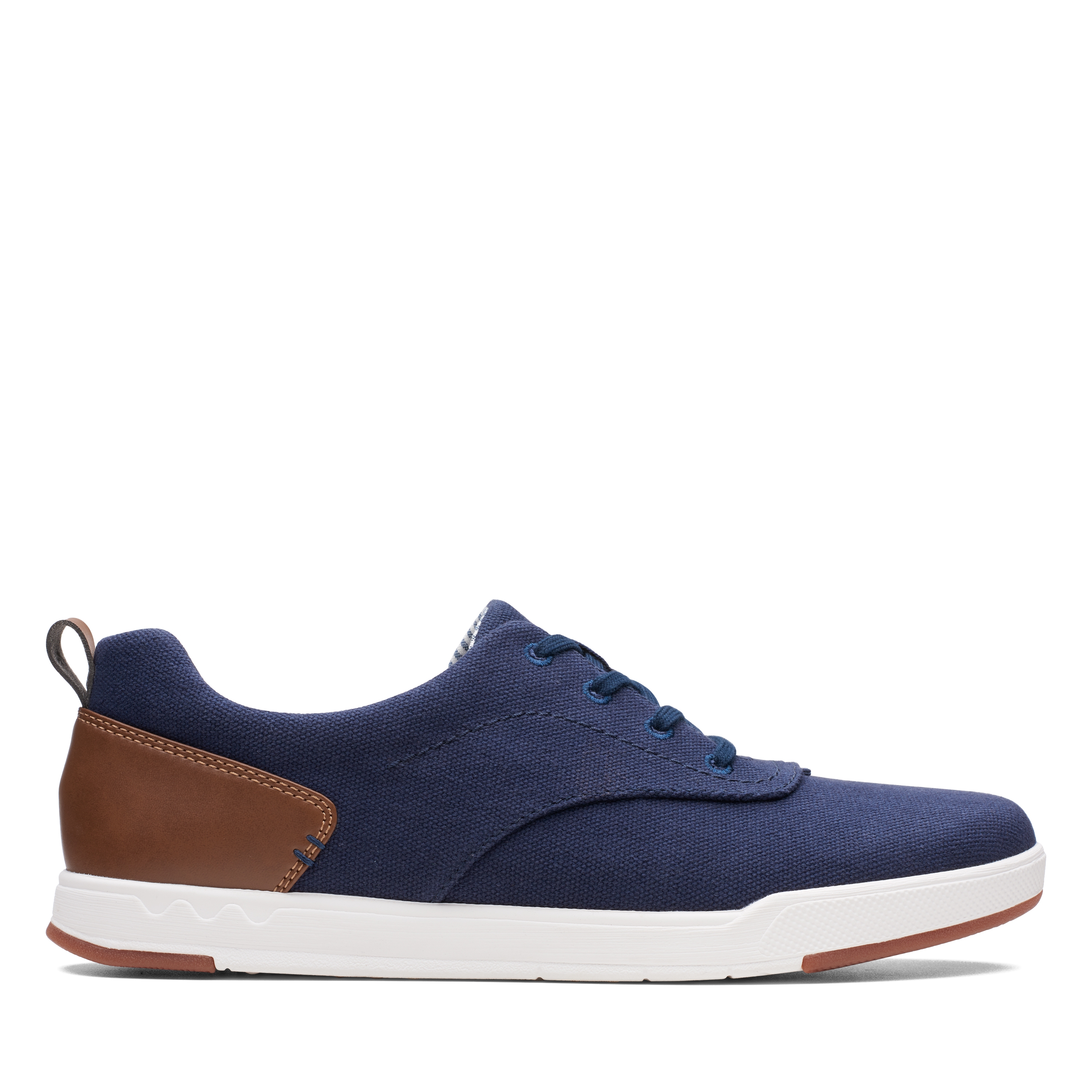 Clarks | Step Isle Crew Navy Casual Lace-ups 
