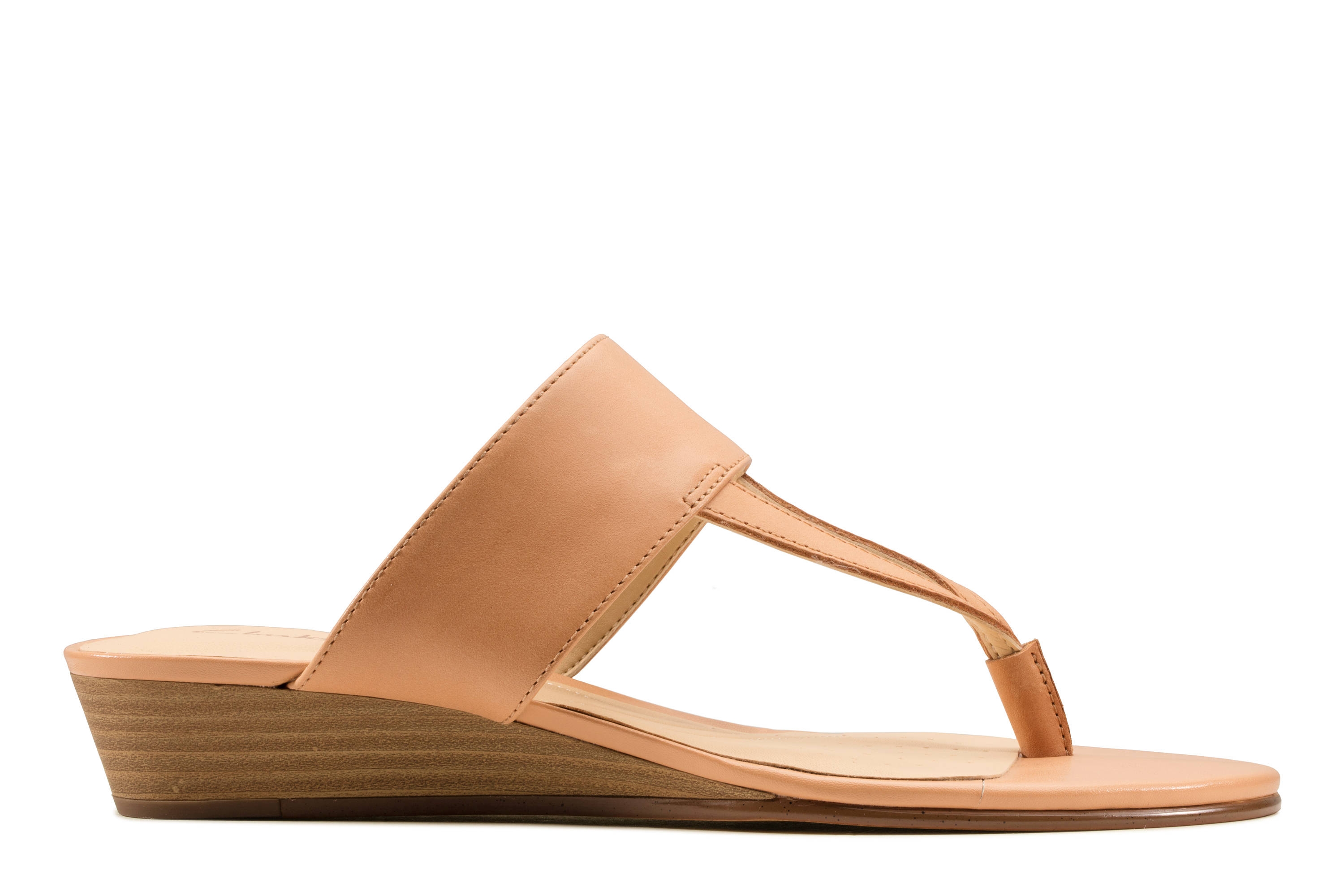 Clarks | Mena Primrose Sandstone Lea Wedge Sandal