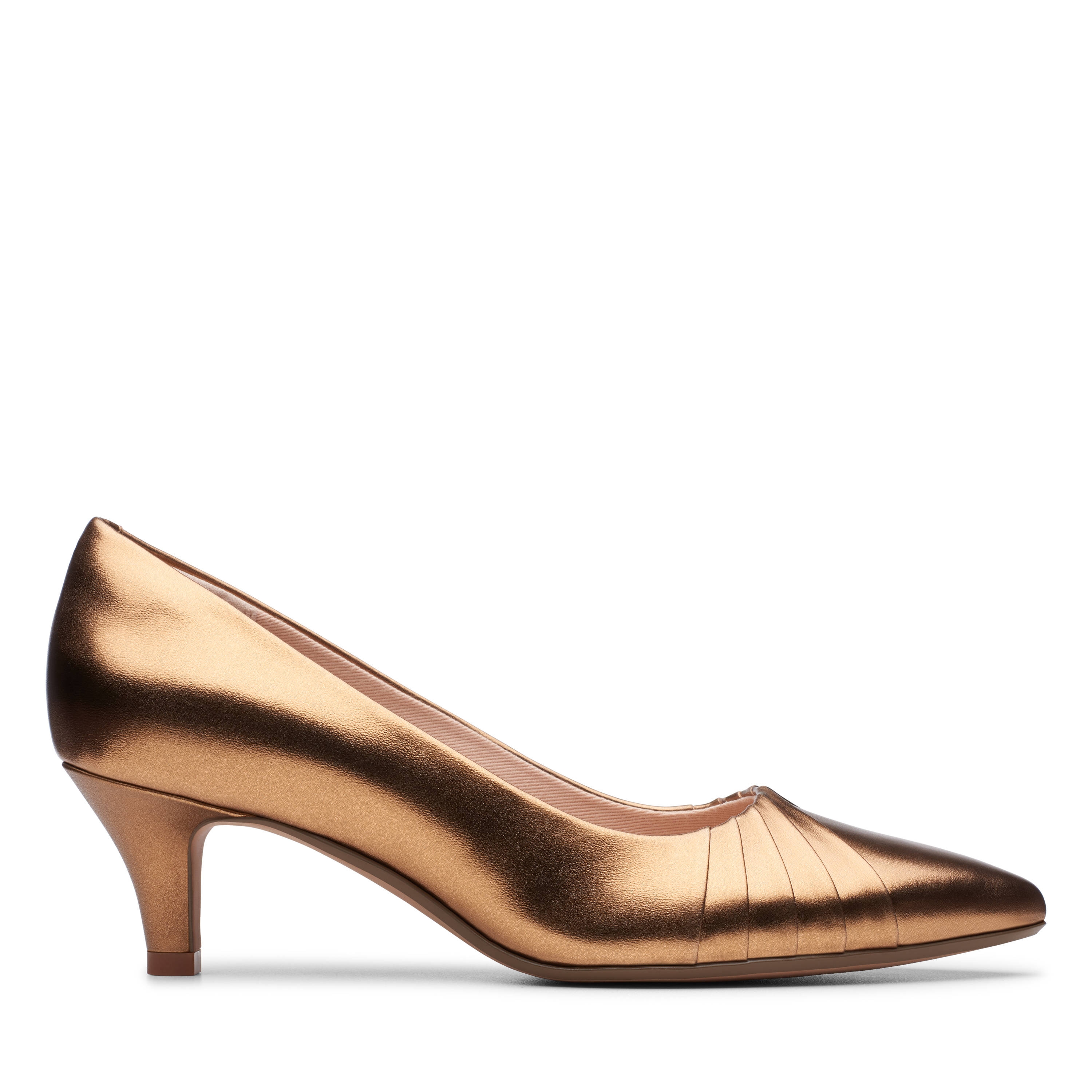 Clarks | Linvale Crown Copper Court Shoes