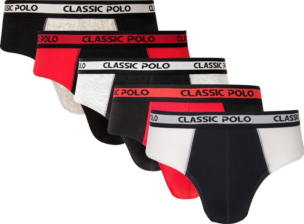 Classic Polo | Classic Polo Mens Solid 100% Cotton Multicolor Breif ( CPUB_Combo ) 