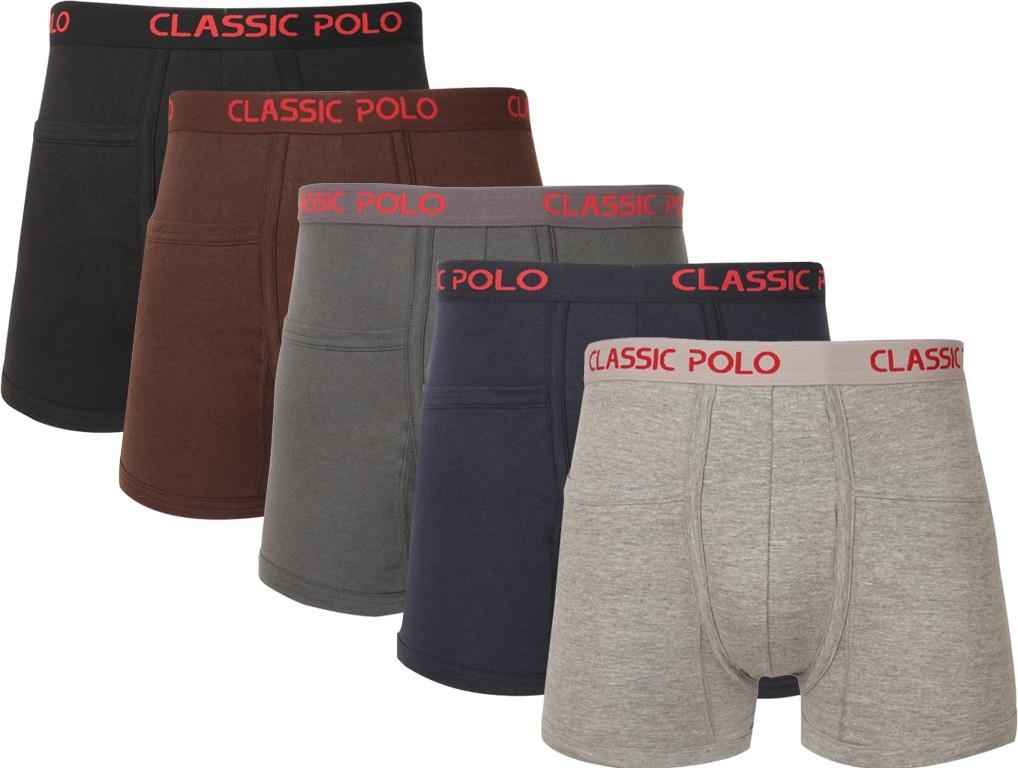 Classic Polo | Classic Polo Mens Solid 100% Cotton Multicolor Breif ( CPUI_Combo ) 