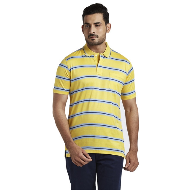 ColorPlus | ColorPlus Light Yellow Classic Fit T-Shirt
