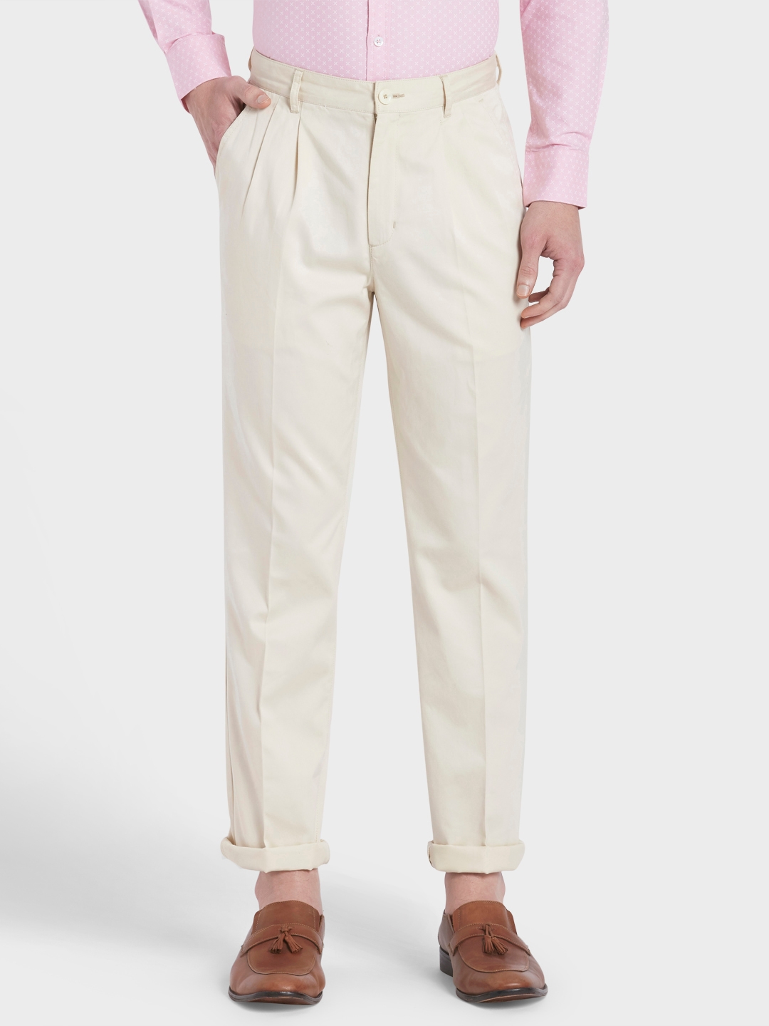 ColorPlus White Trouser