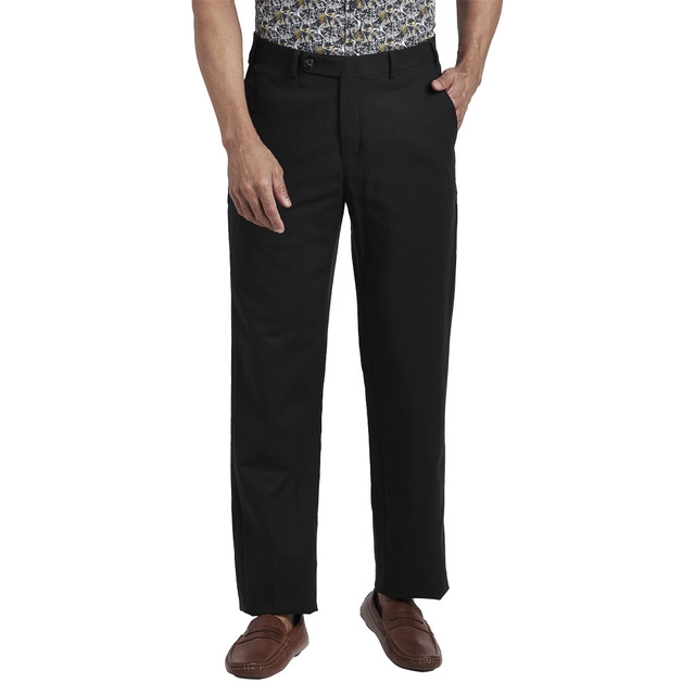 ColorPlus | ColorPlus Black Tailored Fit Trouser