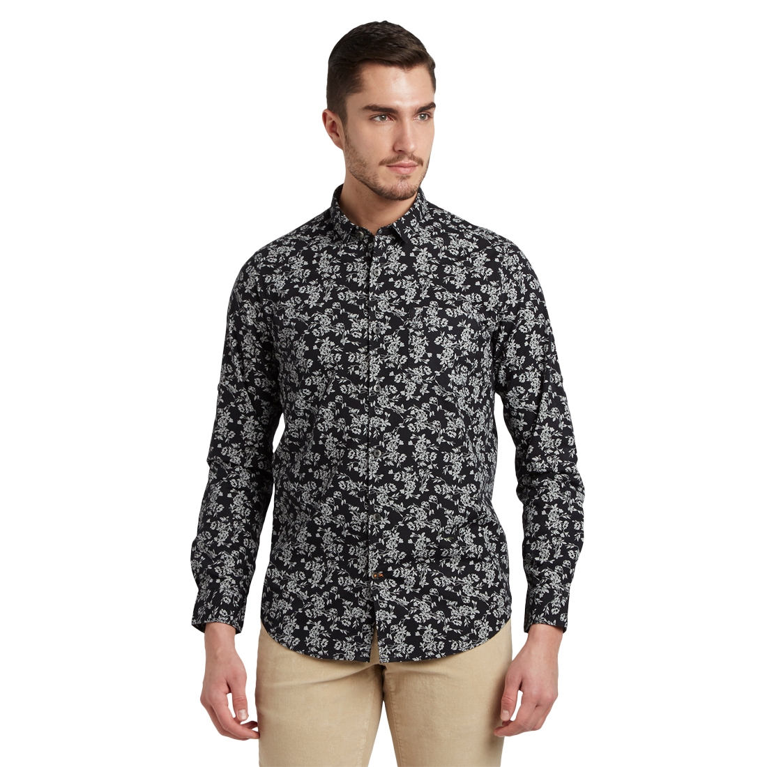 ColorPlus | ColorPlus Black Regular Fit Shirts