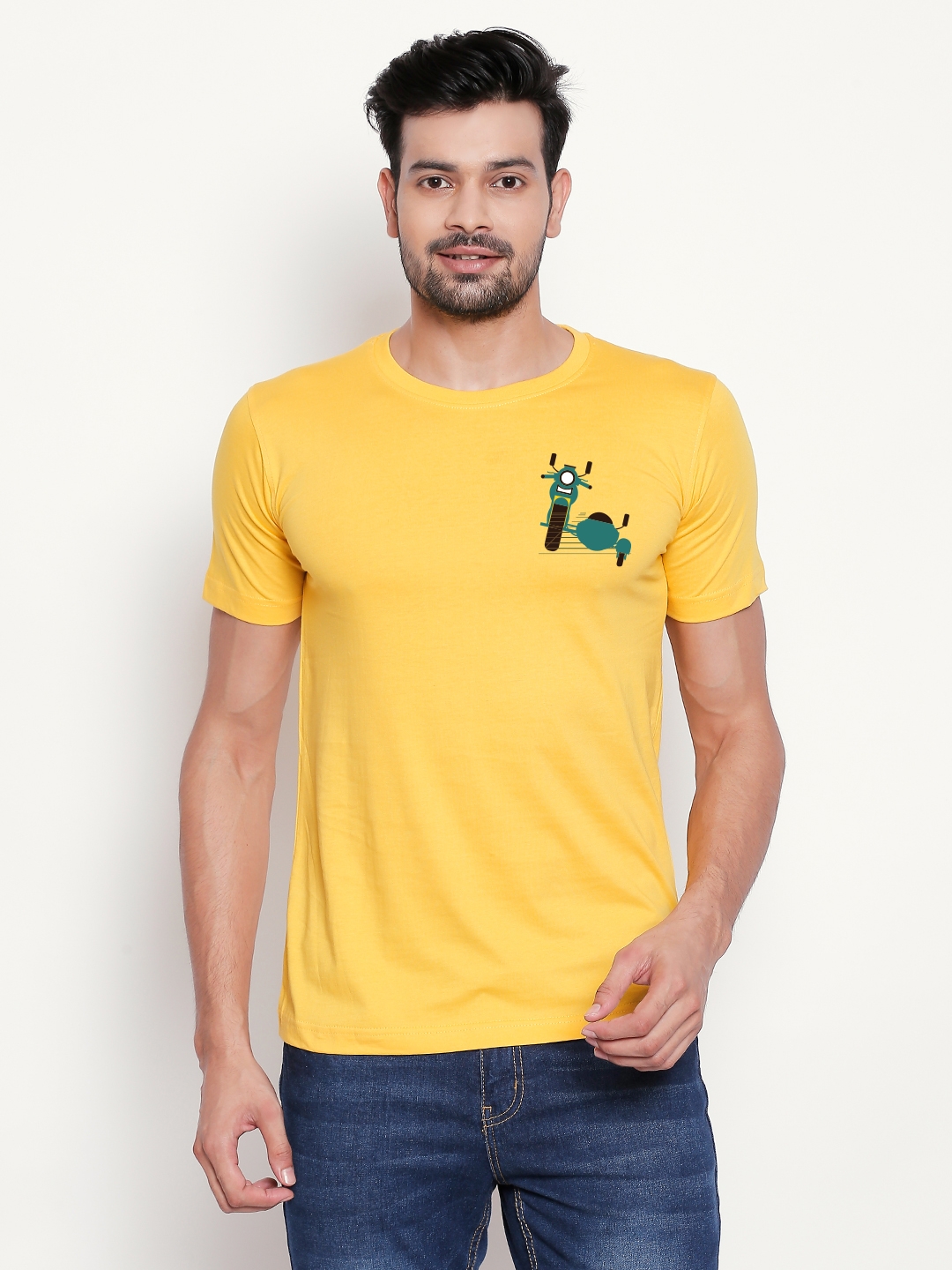 creativeideas.store | Yeh Dosti Yellow Tshirt