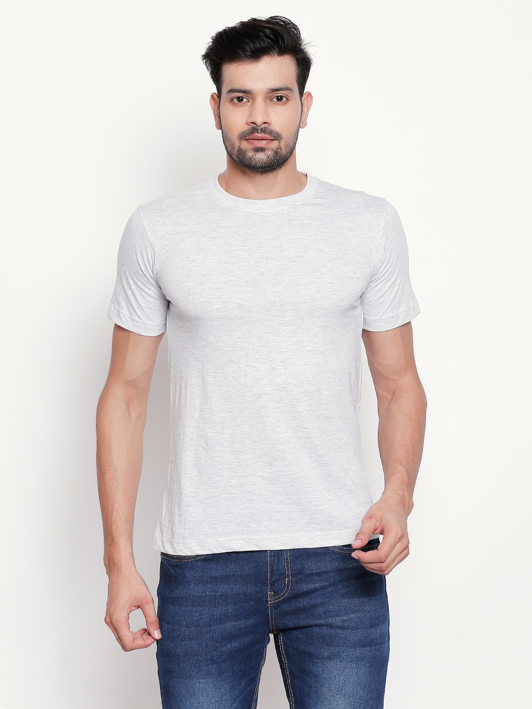creativeideas.store | Grey Plain Tshirt