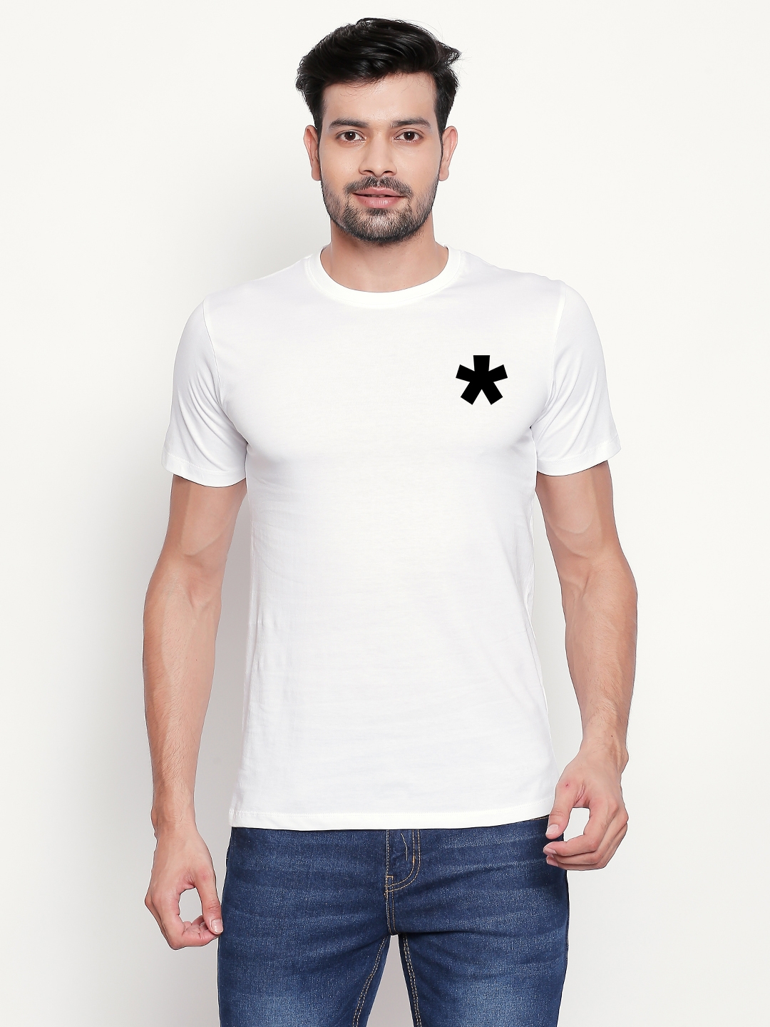 creativeideas.store | Asterisk White Tshirt