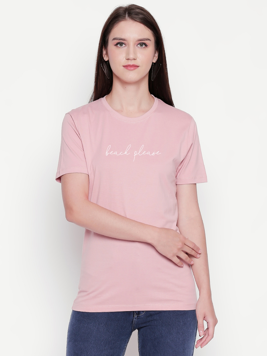 creativeideas.store | Beach Please Pink Tshirt