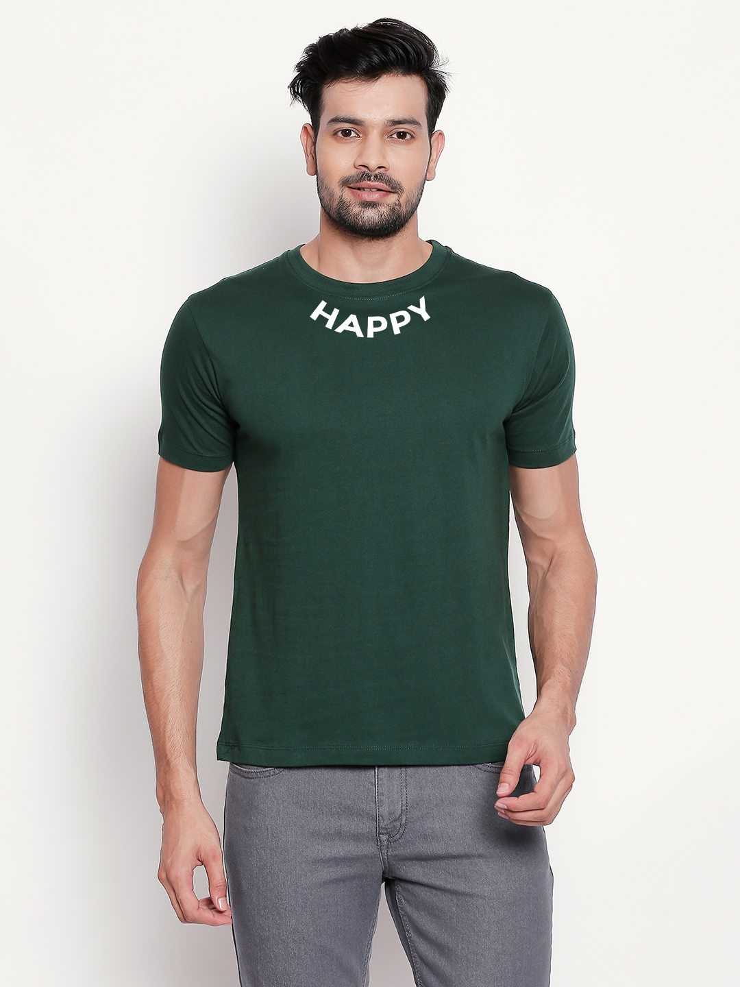 creativeideas.store | Happy Green Tshirt
