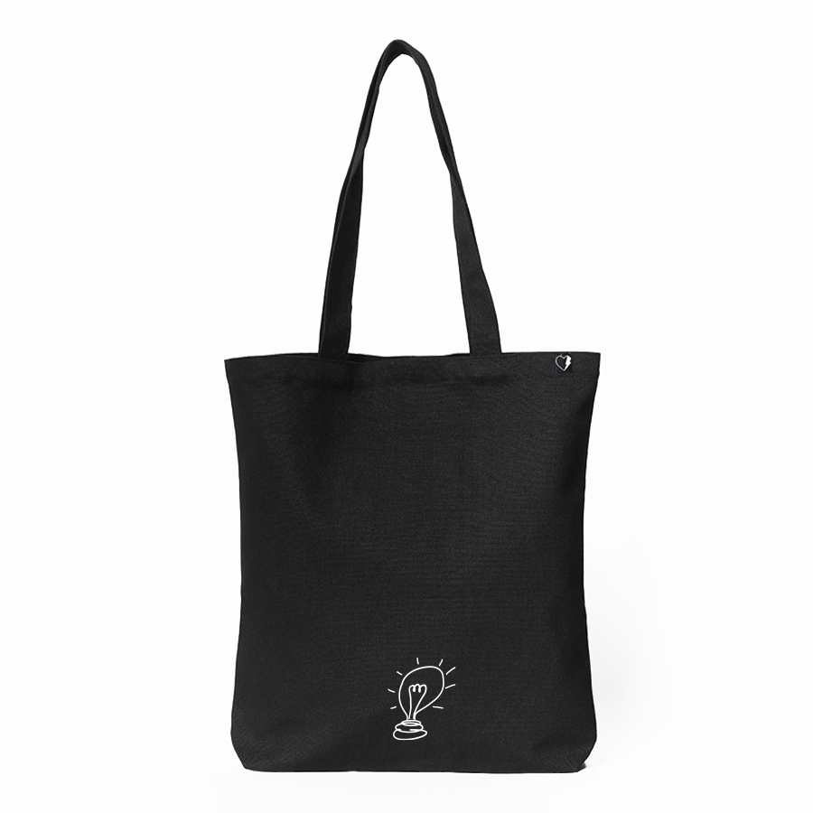 creativeideas.store | Inspiratio Black Tote Bag