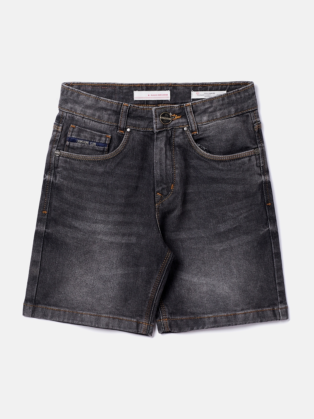 Crimsoune Club | Grey Solid Shorts
