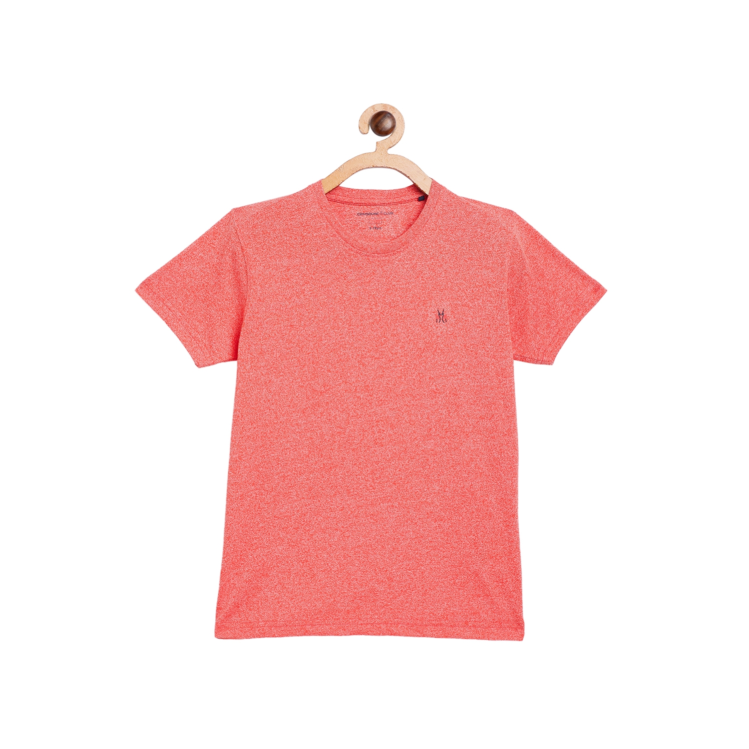 CRIMSOUNE CLUB | Pink Solid T-Shirt