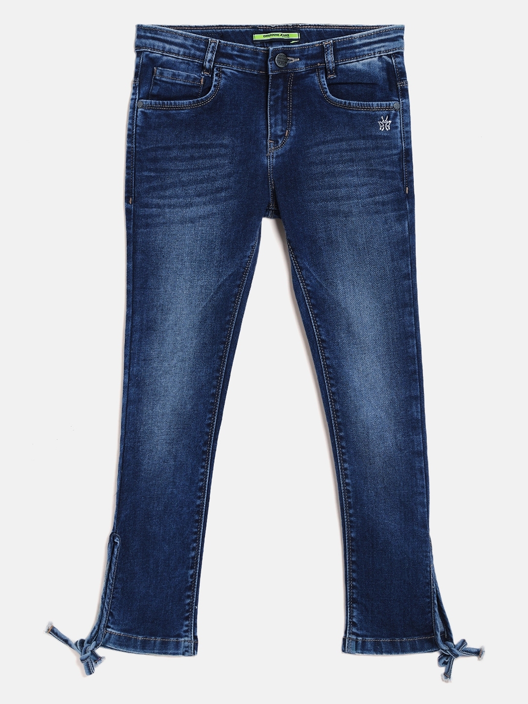 Crimsoune Club | Blue Solid Jeans