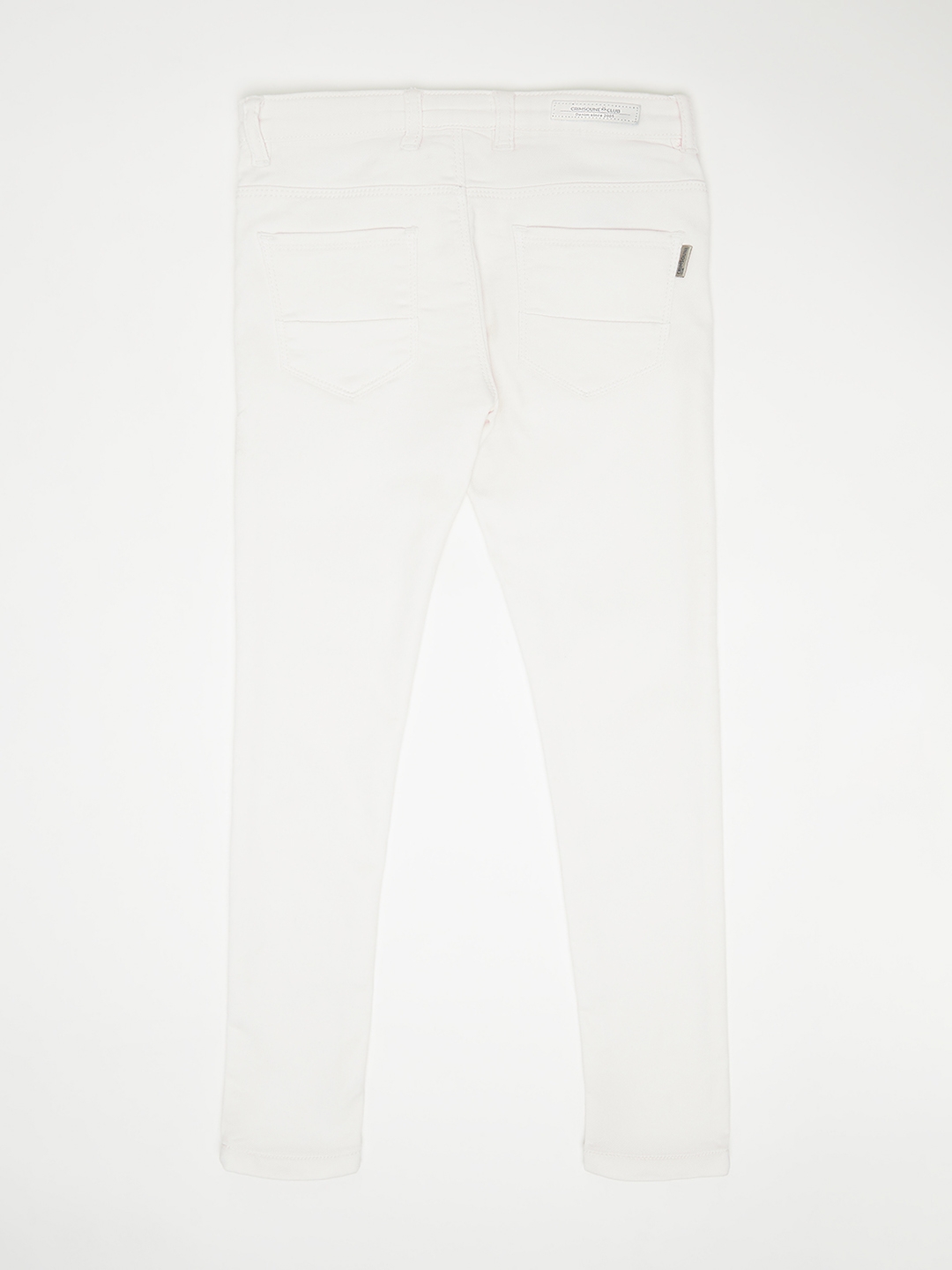 Crimsoune Club | Crimsoune Club Girls White Solid Jeans 1