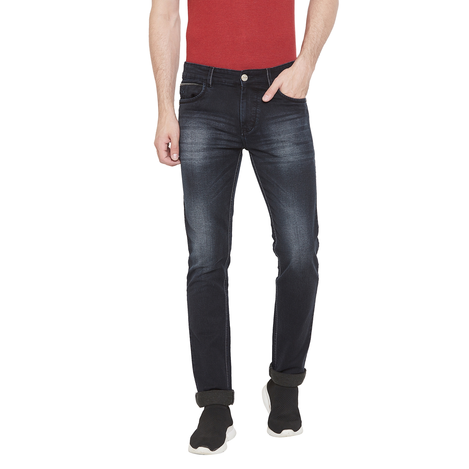 CRIMSOUNE CLUB | Gery Solid Jeans