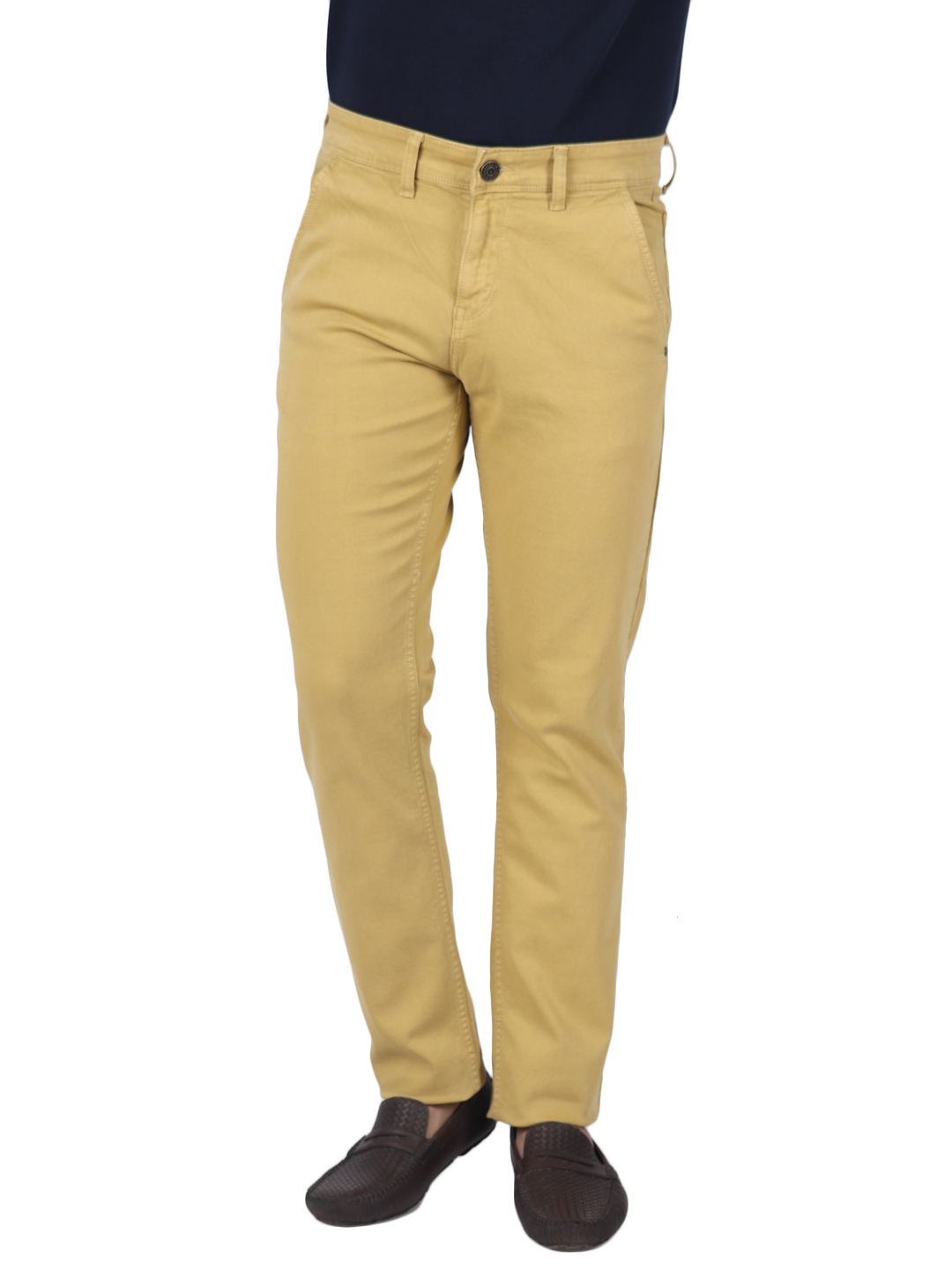D'cot by Donear | D'cot by Donear Mens Brown Cotton Jeans