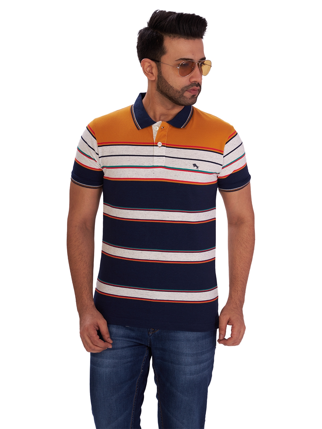 D'cot by Donear | D'cot by Donear Mens Multi Polycotton T-Shirts