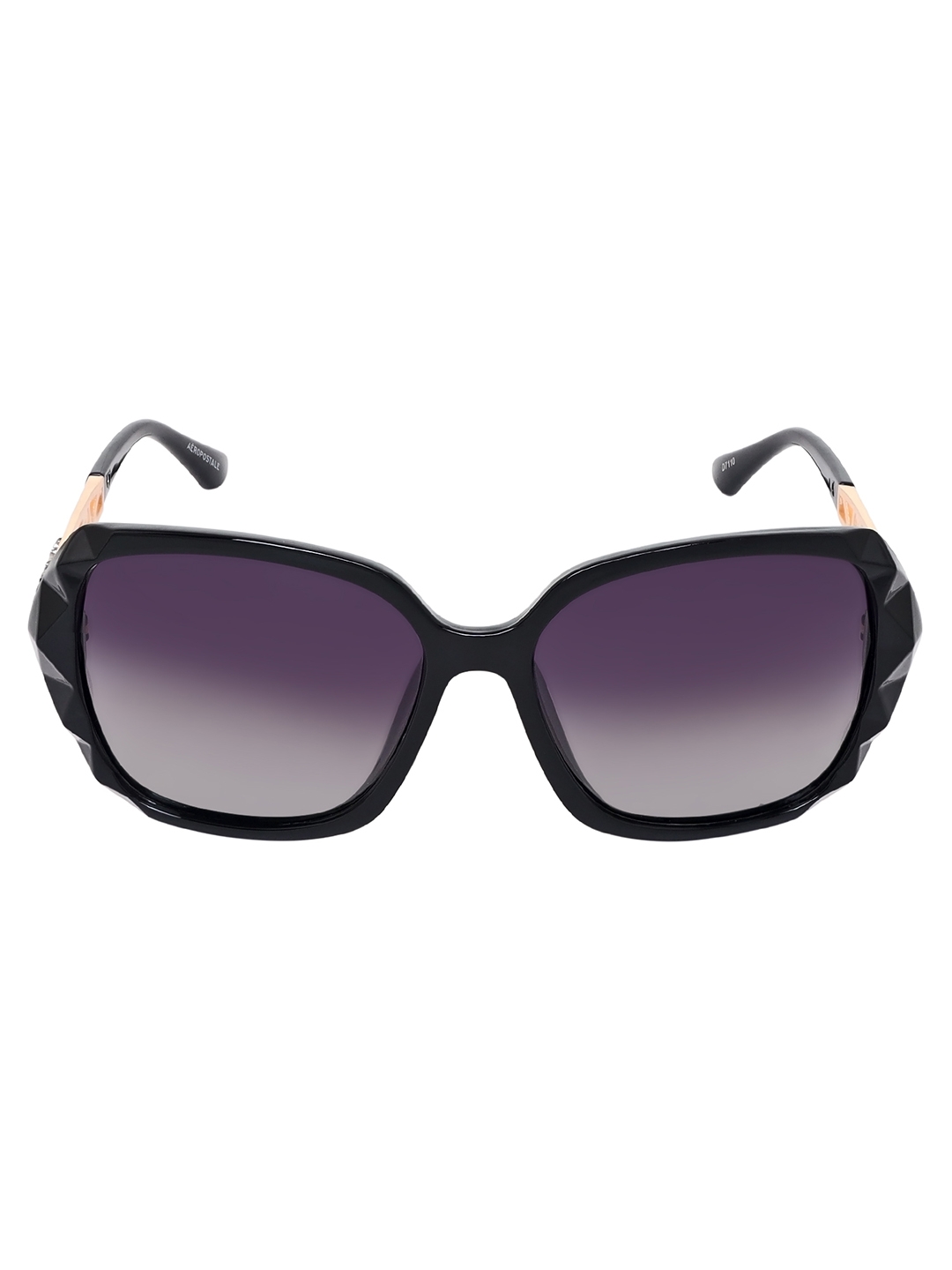 Aeropostale | Aeropostale AERO_SUN_2538_C1 Summer Sunglasses with UV protection Polarized Anti Glare Summer Style Black with Diamond Transparent Frame
