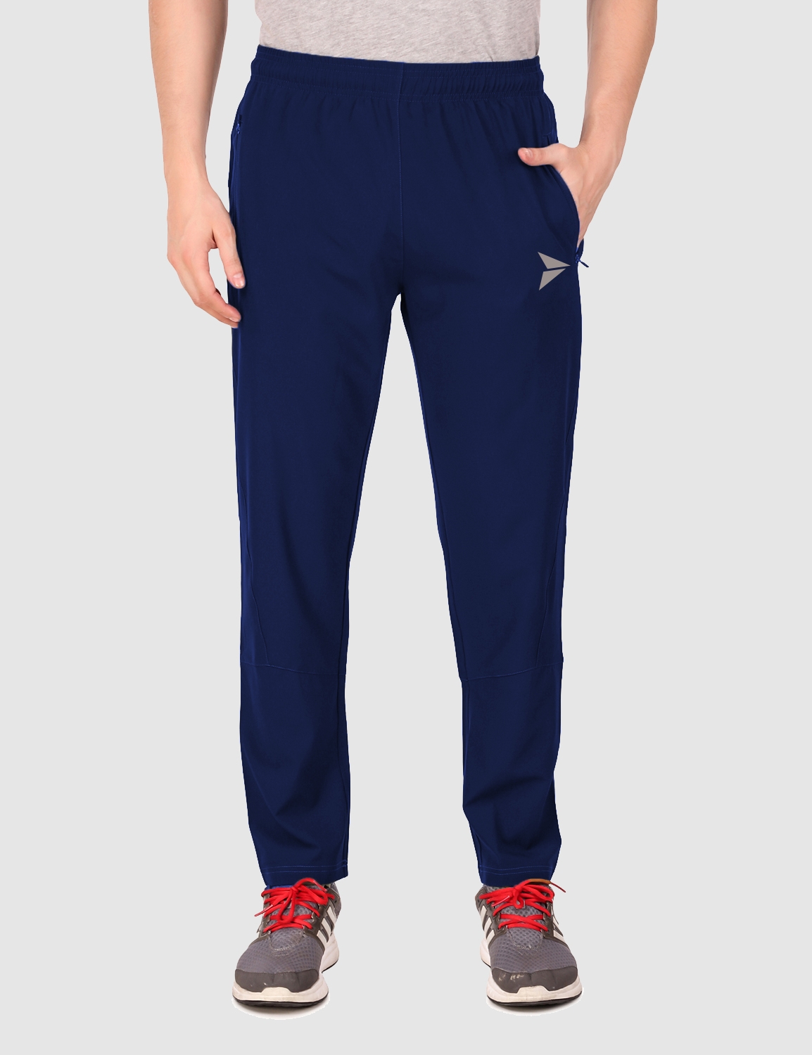 Fitinc NS Lycra Regular Fit Airforce Track pant for Men