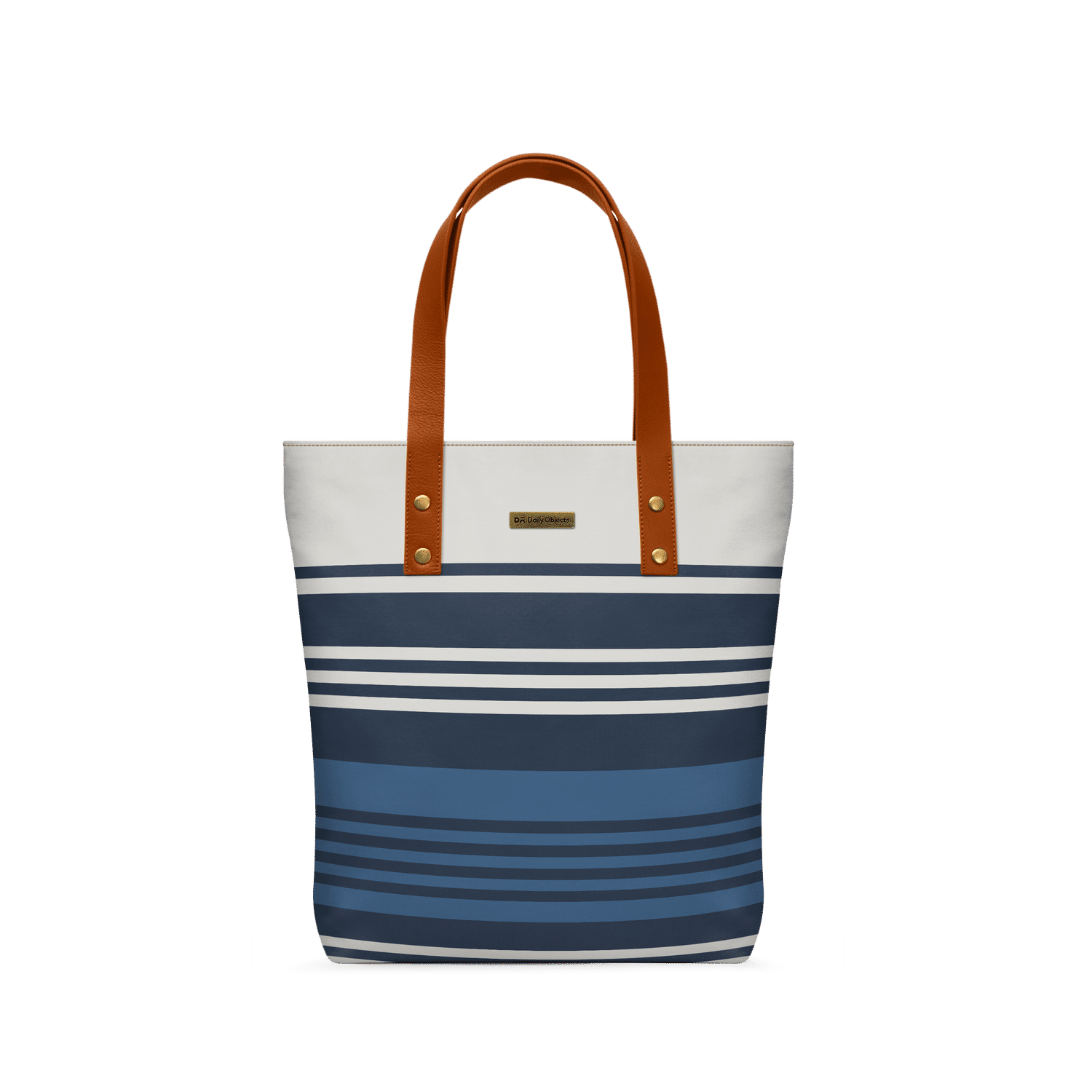 DailyObjects | DailyObjects Blue & Stripey Classic Tote Bag