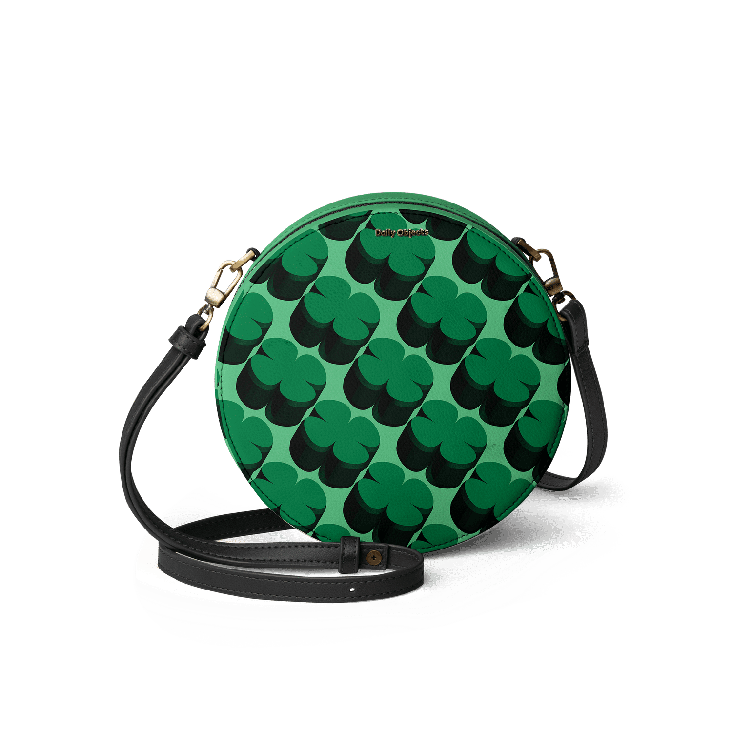 DailyObjects | DailyObjects Green Clover - Orbis Crossbody Bag