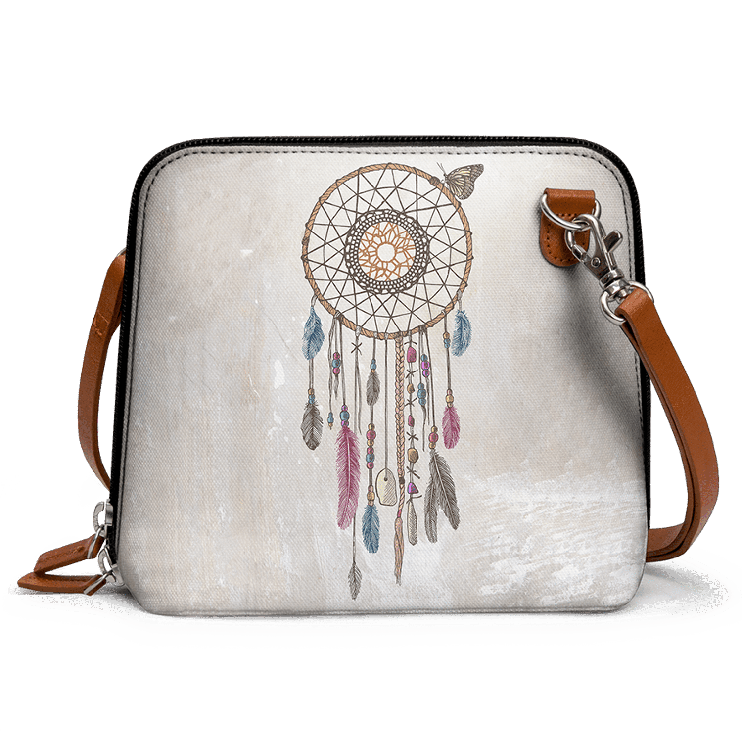 DailyObjects | DailyObjects Lakota Dream Catcher - Trapeze Crossbody Bag
