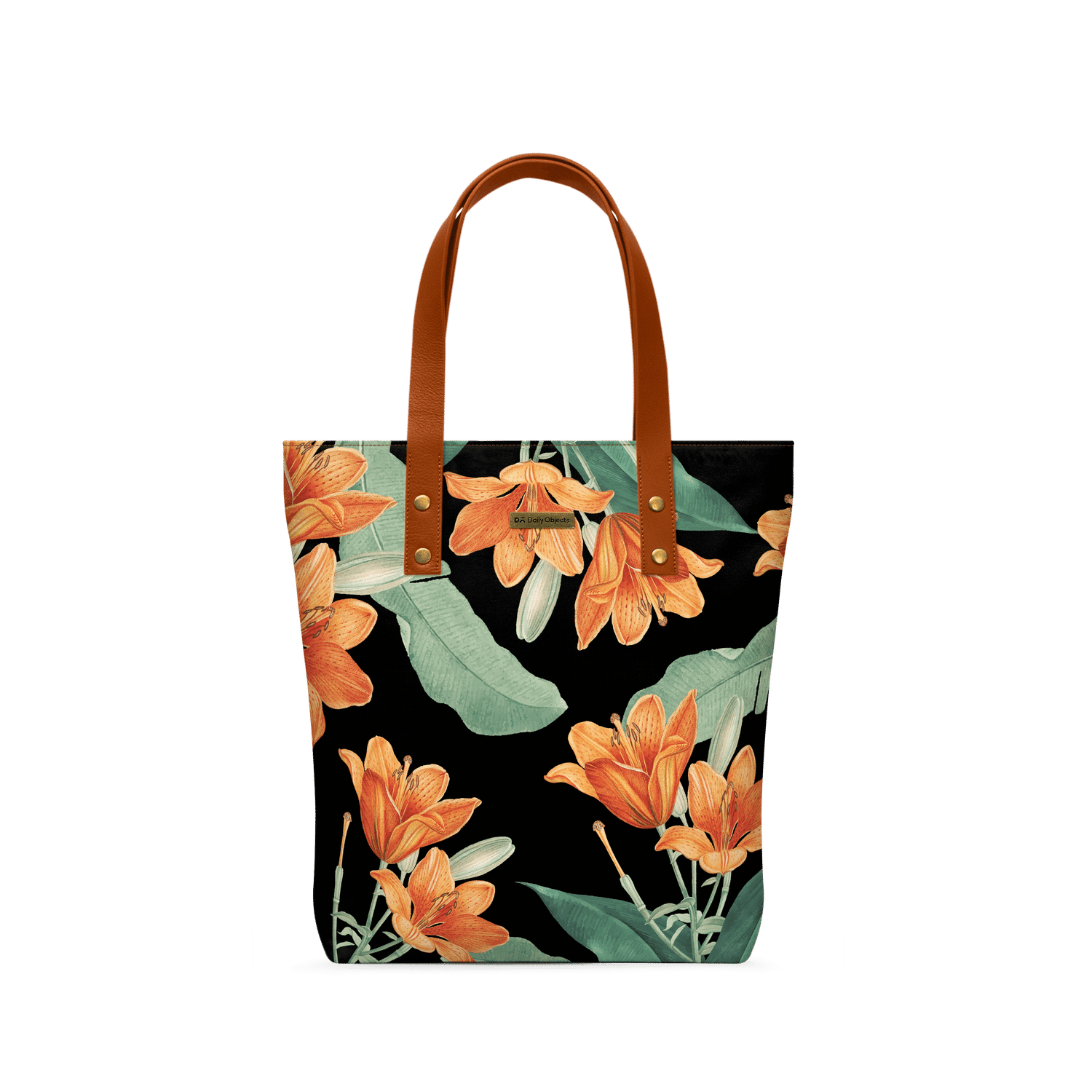 DailyObjects | DailyObjects Midnight Hibiscus Classic Tote Bag