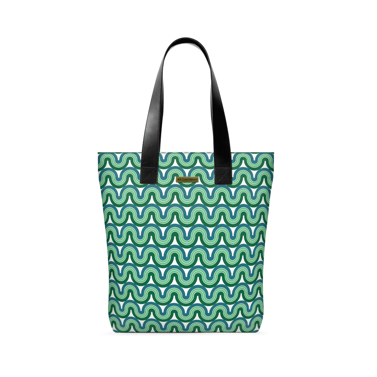 DailyObjects | DailyObjects Wavey Green Classic Tote Bag