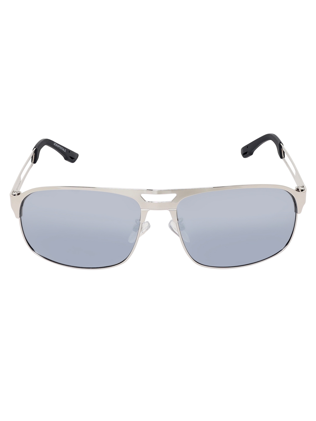 Aeropostale | Aeropostale AERO_SUN_2352_C2 Men Summer SunGlasses with UV protection Polarized Anti Glare Summer Style Shaded Silver Reflective Lenses with Silver Mettalic Frame