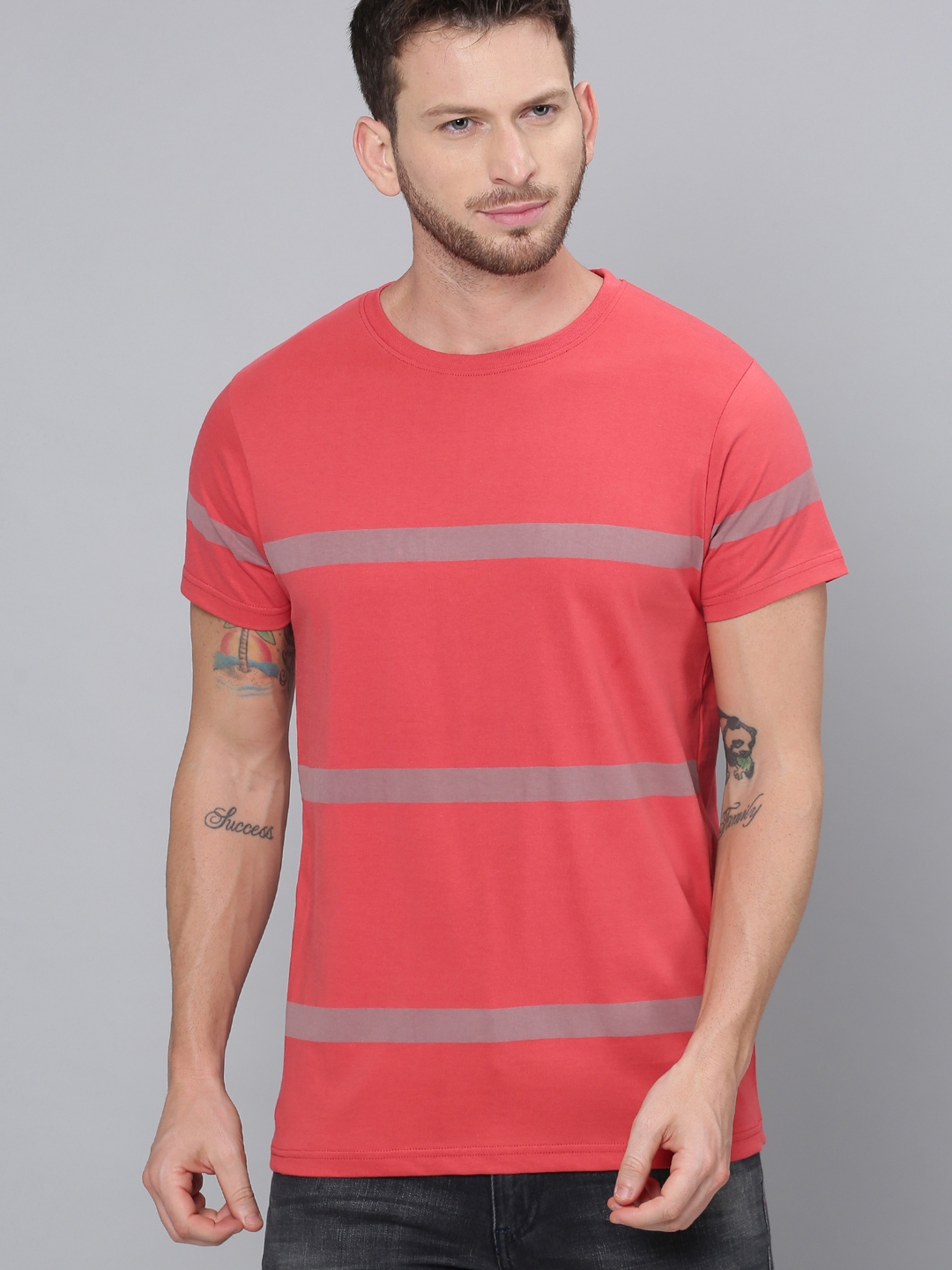 Dillinger | Dillinger Red Striped T-Shirt