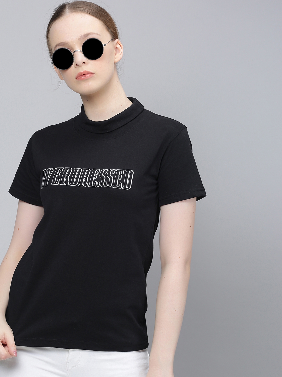 Dillinger | Dillinger Women Black Printed T-Shirt