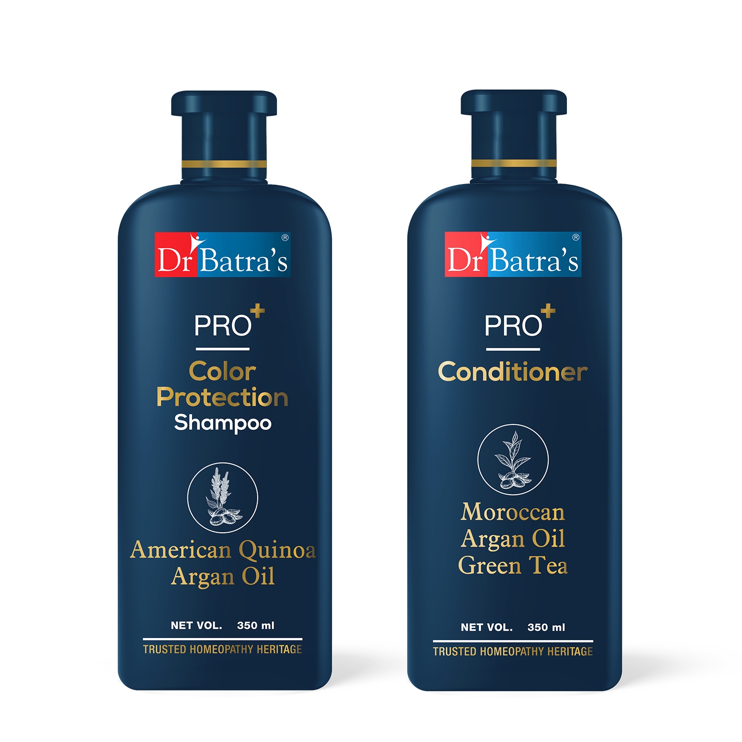 Dr Batra's PRO+ Color Protection Shampoo with Conditioner (350 ml Each)