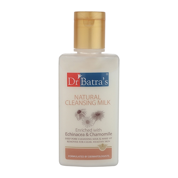 Dr Batra's | Dr Batra's Natural Cleansing Milk Enriched With Echinacea & Chamomile - 100 ml