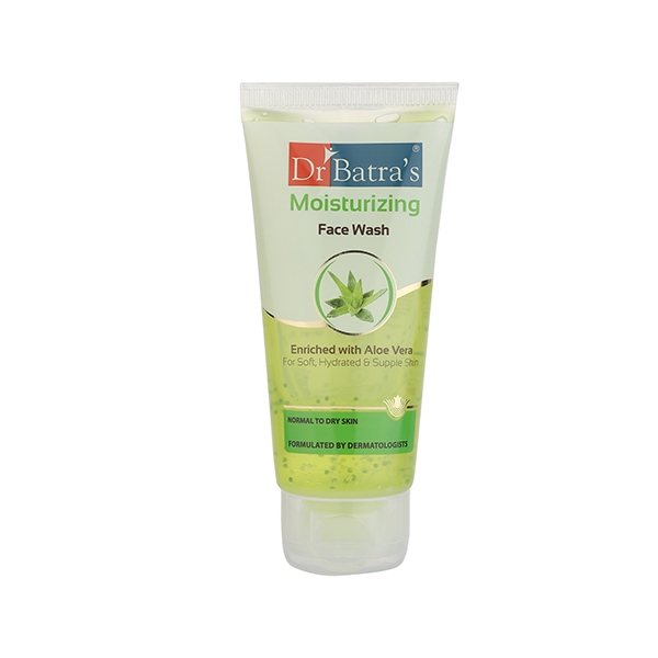 Dr Batra's Moisturizing Face Wash Enriched With Aloe Vera Soft, Hydrated & Supple Skin - 50 gm