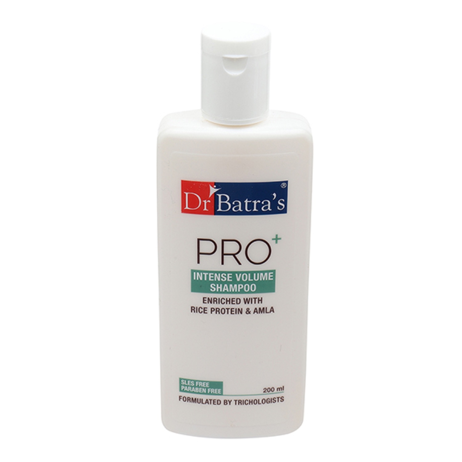 Dr Batra's Pro+ Intense Volume Shampoo Enriched With Rice protein & Amla - 200 ml