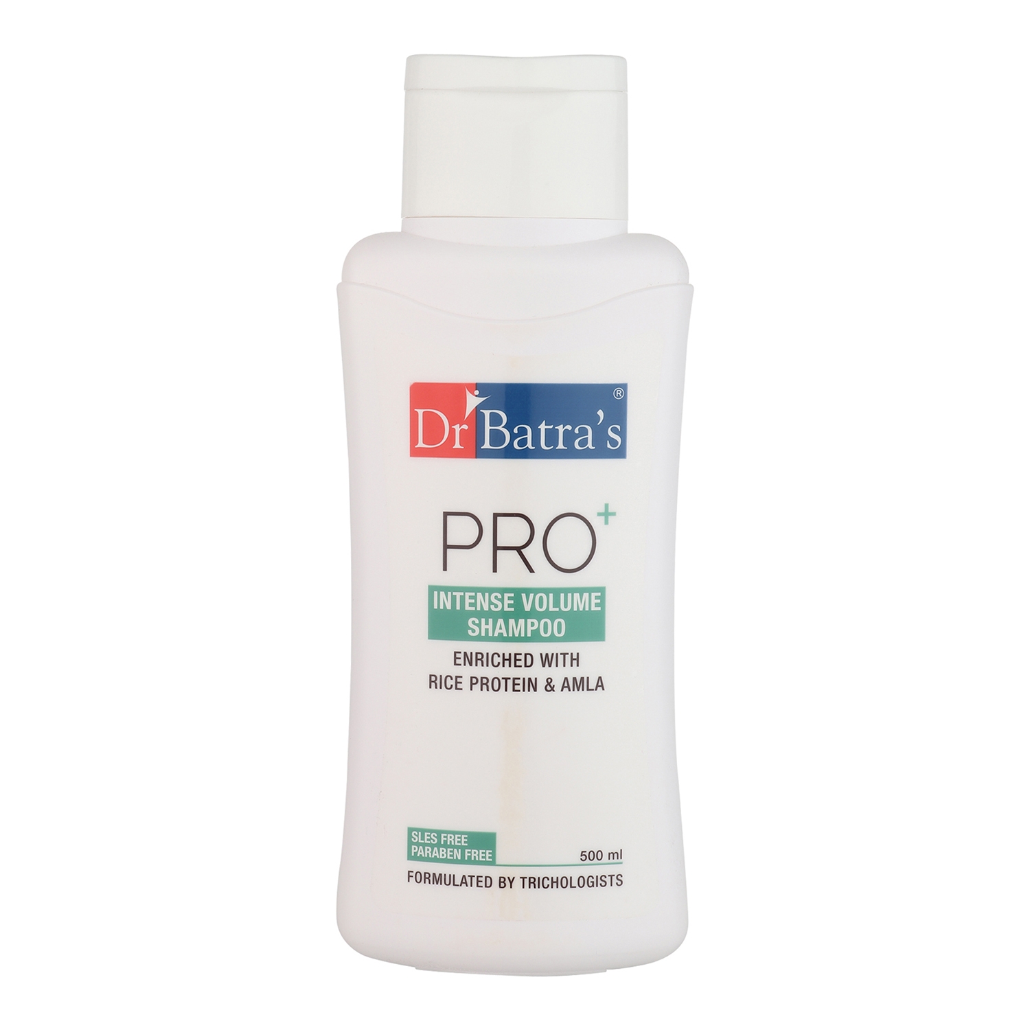 Dr Batra's | Dr Batra's Pro+ Intense Volume Shampoo Enriched With Rice protein & Amla - 500 ml