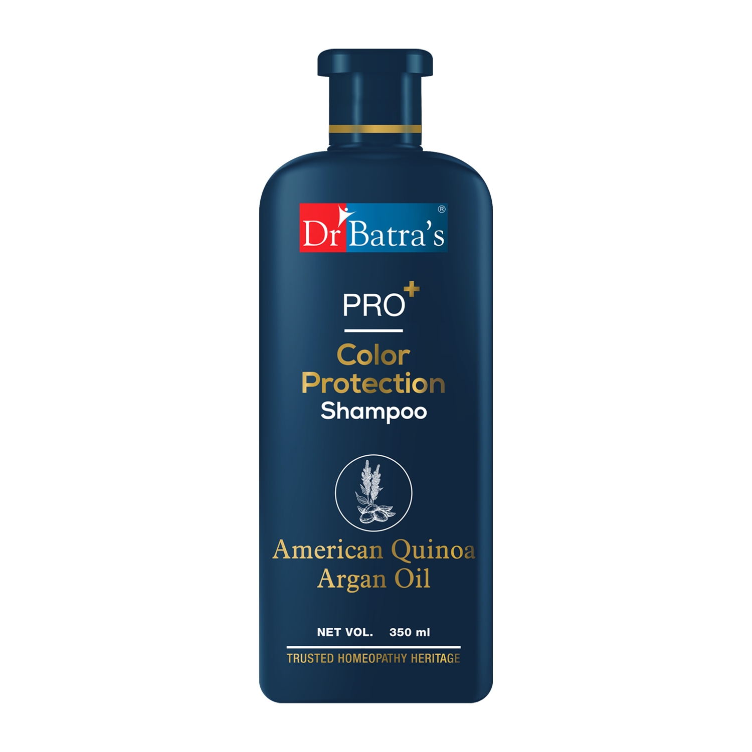 Dr Batra's | Dr Batra’s®PRO+Color Protection Shampoo. Contains American Quinoa, Moroccan Argan Oil, Thuja Extracts. Sulphate, Paraben, Silicone Free. Suitable for men and women. 350 ml