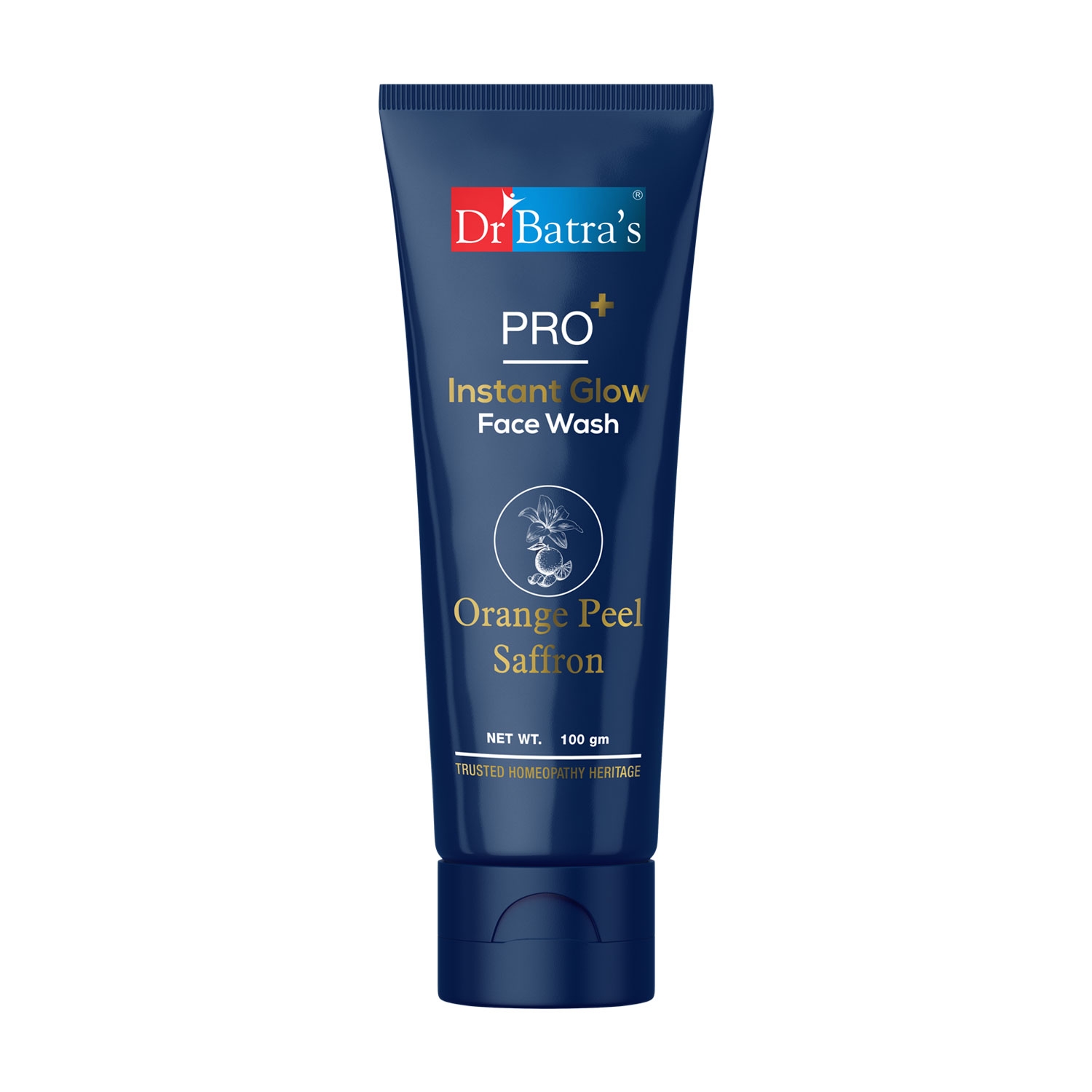 Dr Batra's | Dr Batra's® PRO+ Instant Glow Face Wash. Rejuvenates Skin. ||Protects Against Impurities. Enhances Natural Glow. ||Sulphate-Free, Silicone-Free, Soap-Free. For Men, Women. 100 g.
