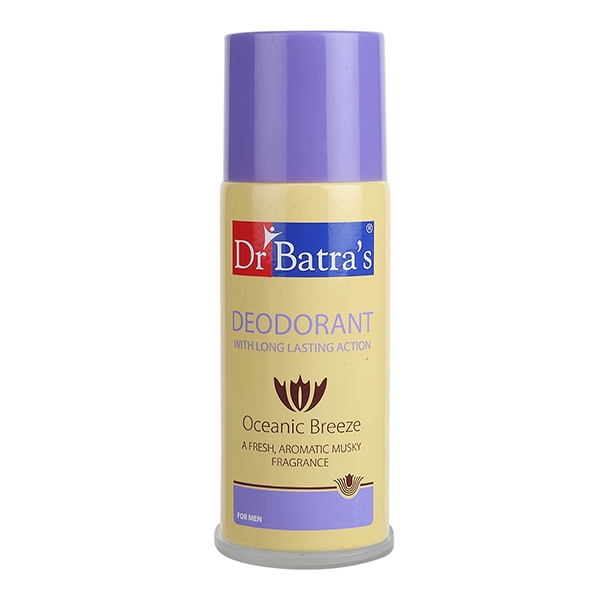 Dr Batra's Deodarant With Long Lasting Action Oceanic Breeze - 100 gm