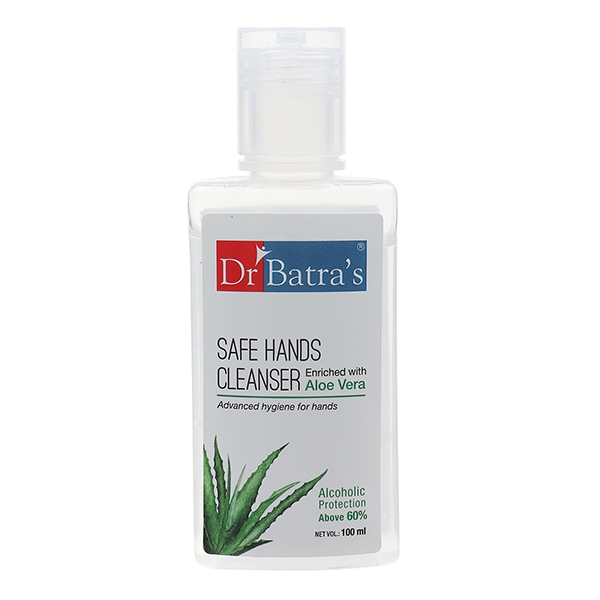 Dr Batra's | Dr Batra's Safe Hands Cleanser Enriched With Aloe vera - 100 ml