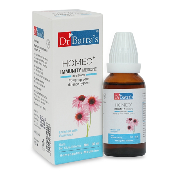 Dr Batra's | Dr Batra's Homeo+ Immunity Medicine(Oral Drops) Power Up Your Defence System - 30 ml