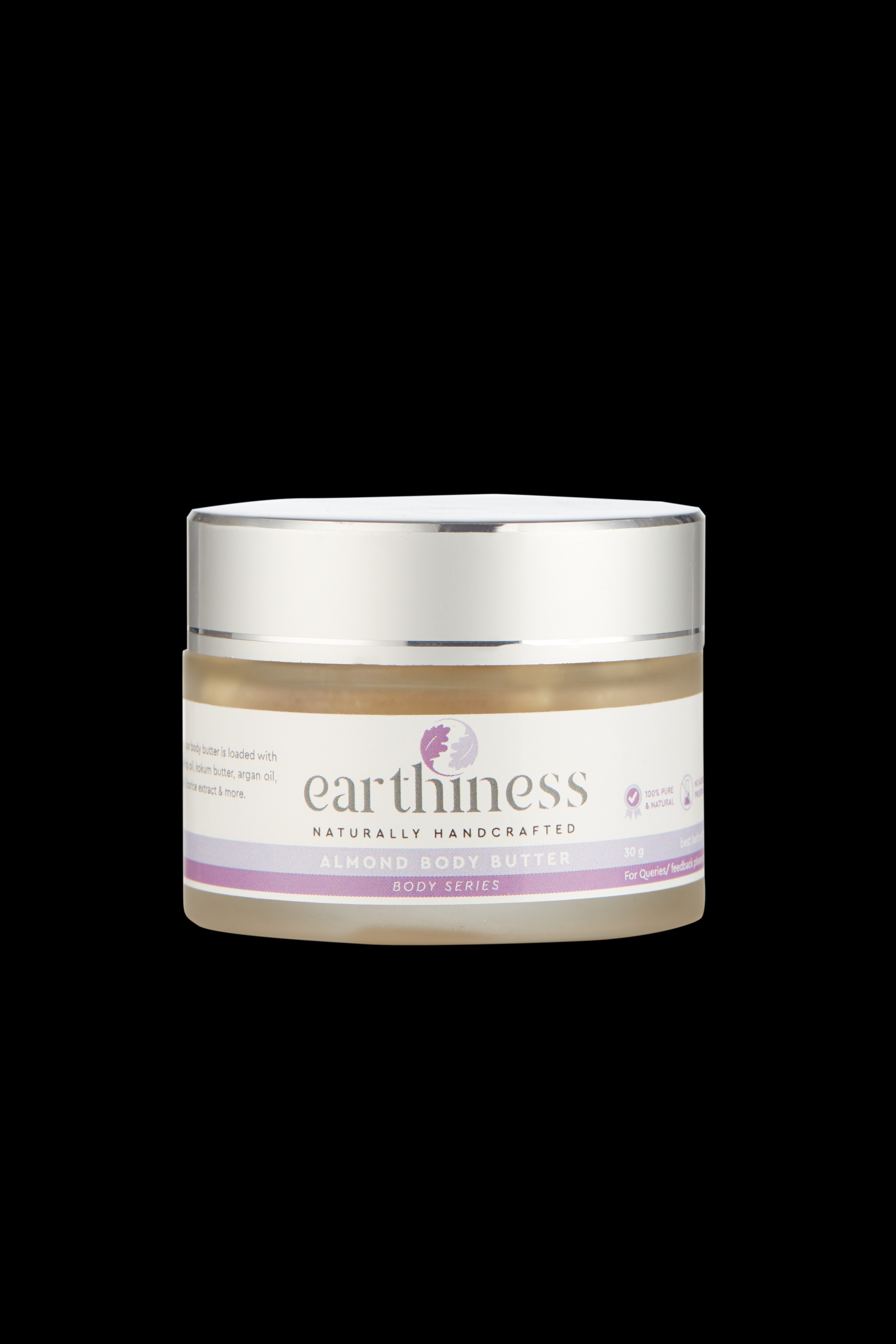 Earthiness | Earthiness Almond Body Butter - 50 gm