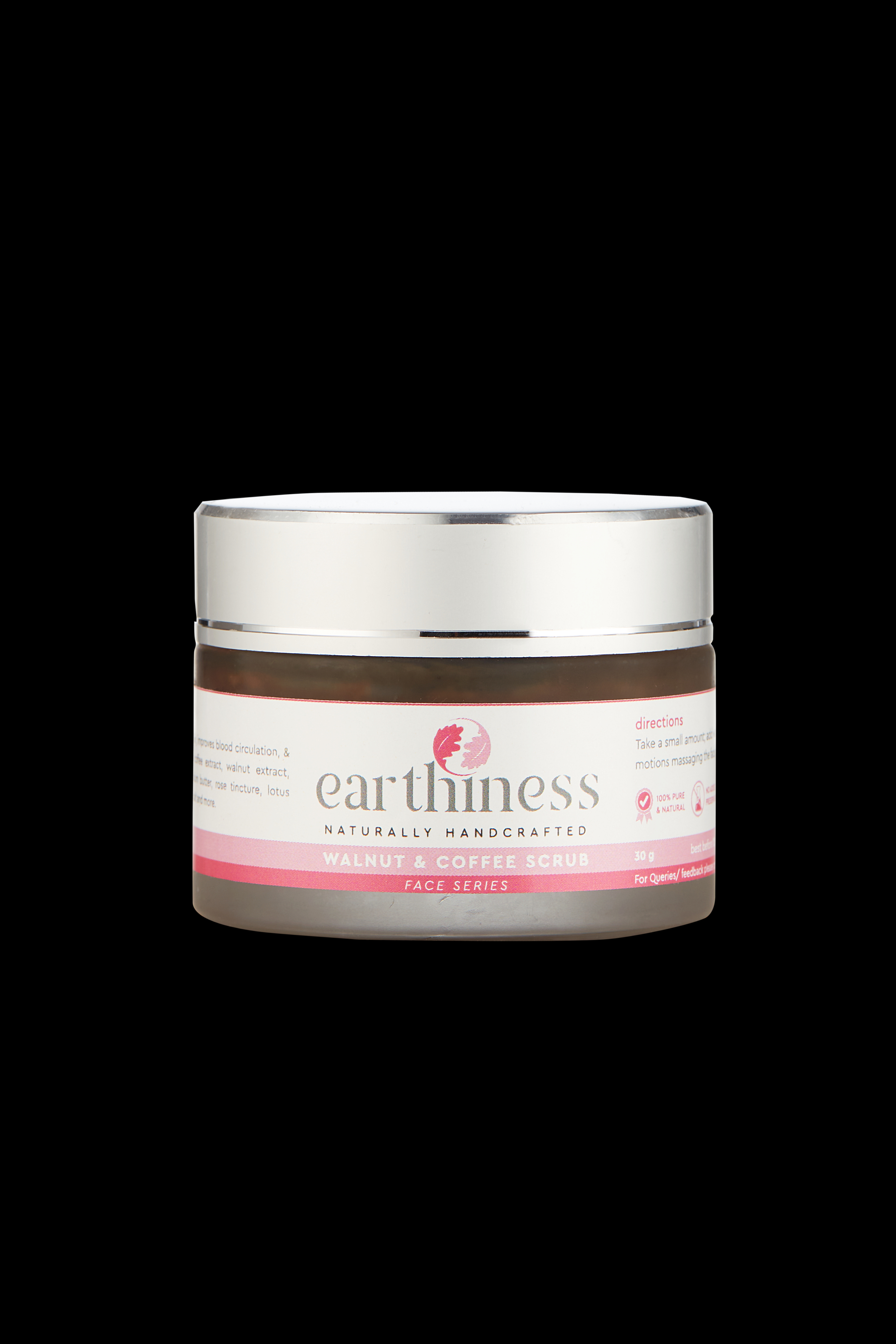 Earthiness | Earthiness Walnut And Coffee Scrub - 50 gm