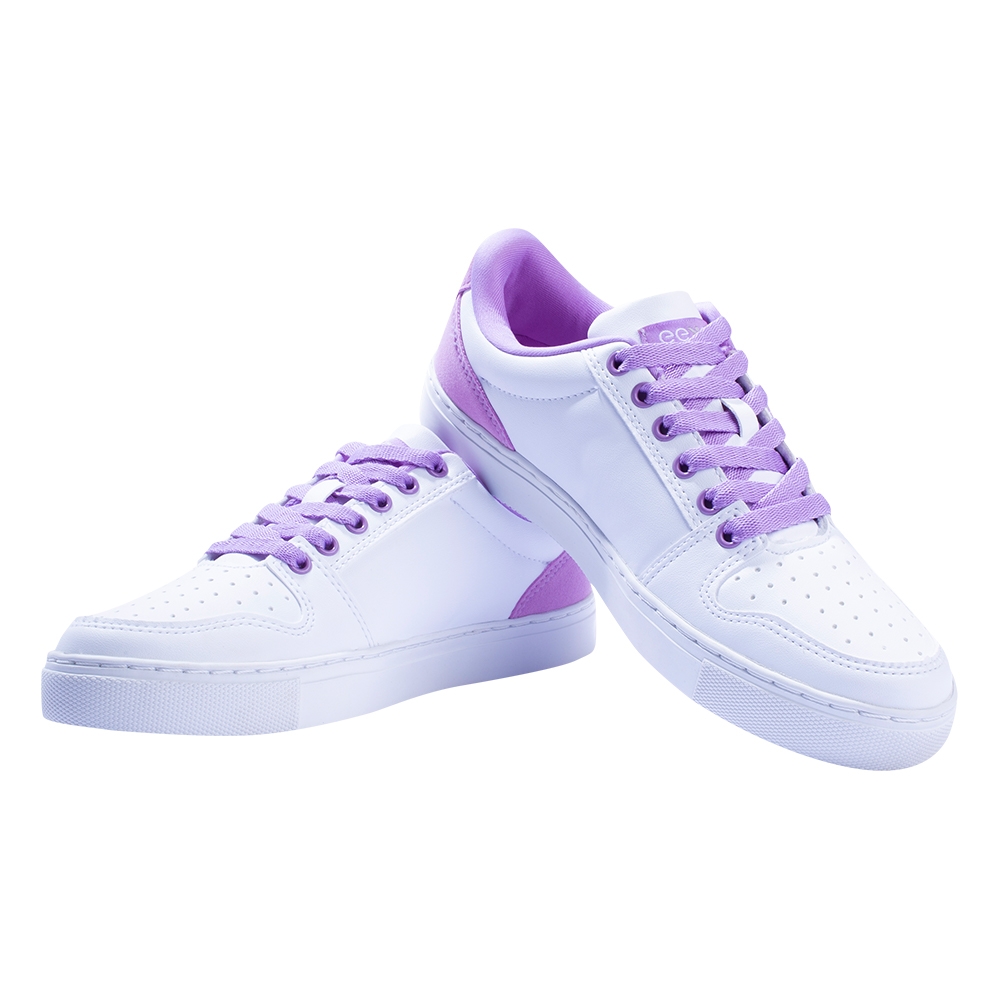 EEKEN | Eeken White-Diffusion Orchid Lifestyle Lightweight Casual Shoes For Women By Paragon