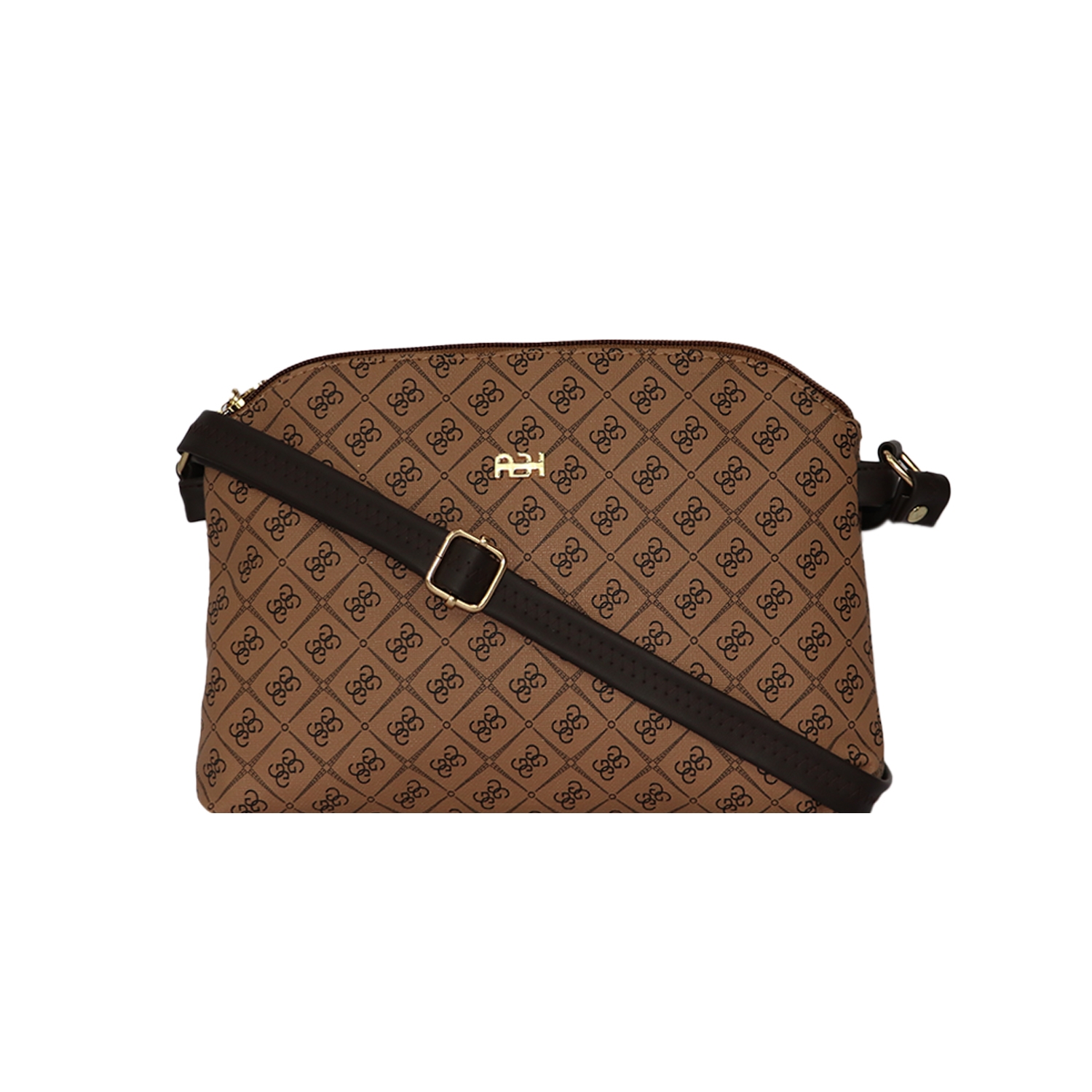 EMM | EMM's Leather Large Brown Sling Bag