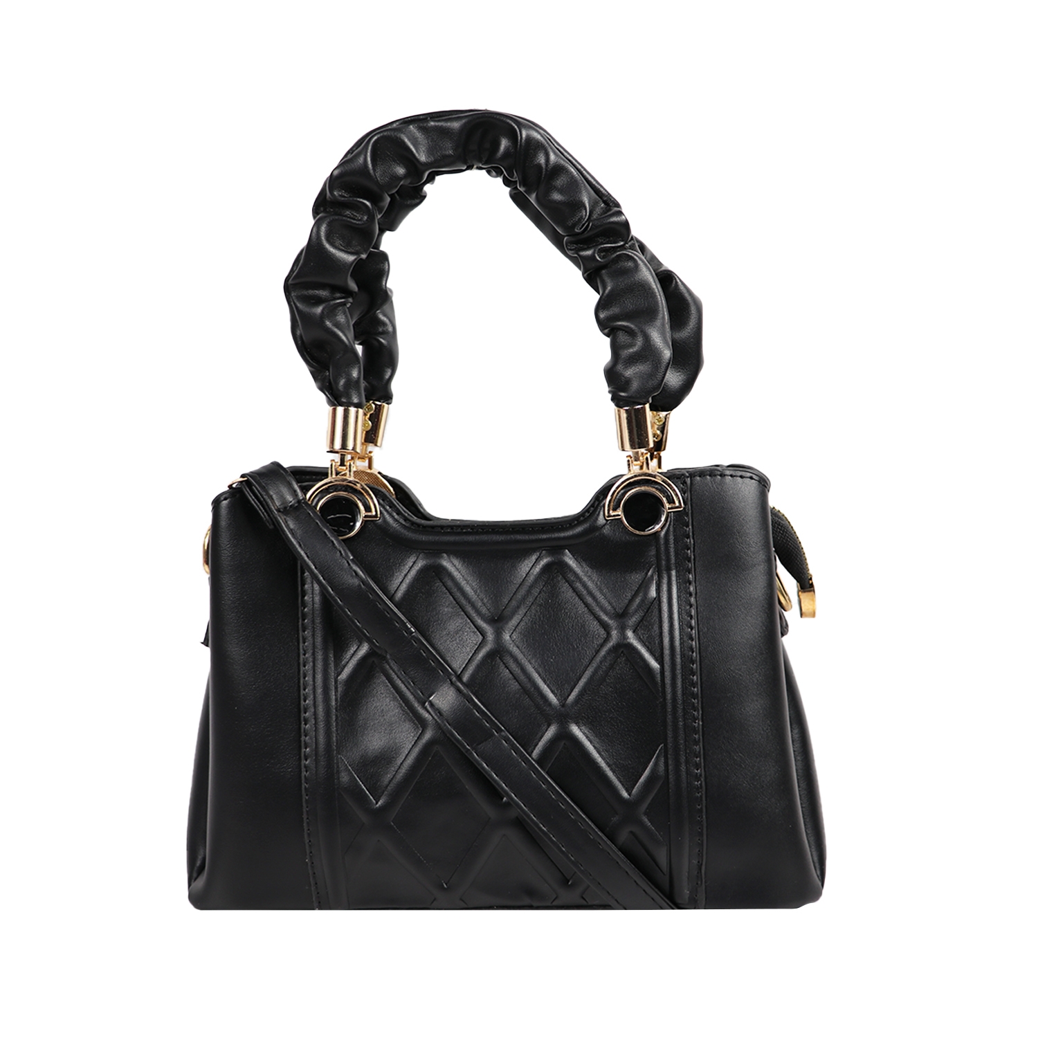 EMM | Women Black Soft Leather Shoulder Bag
