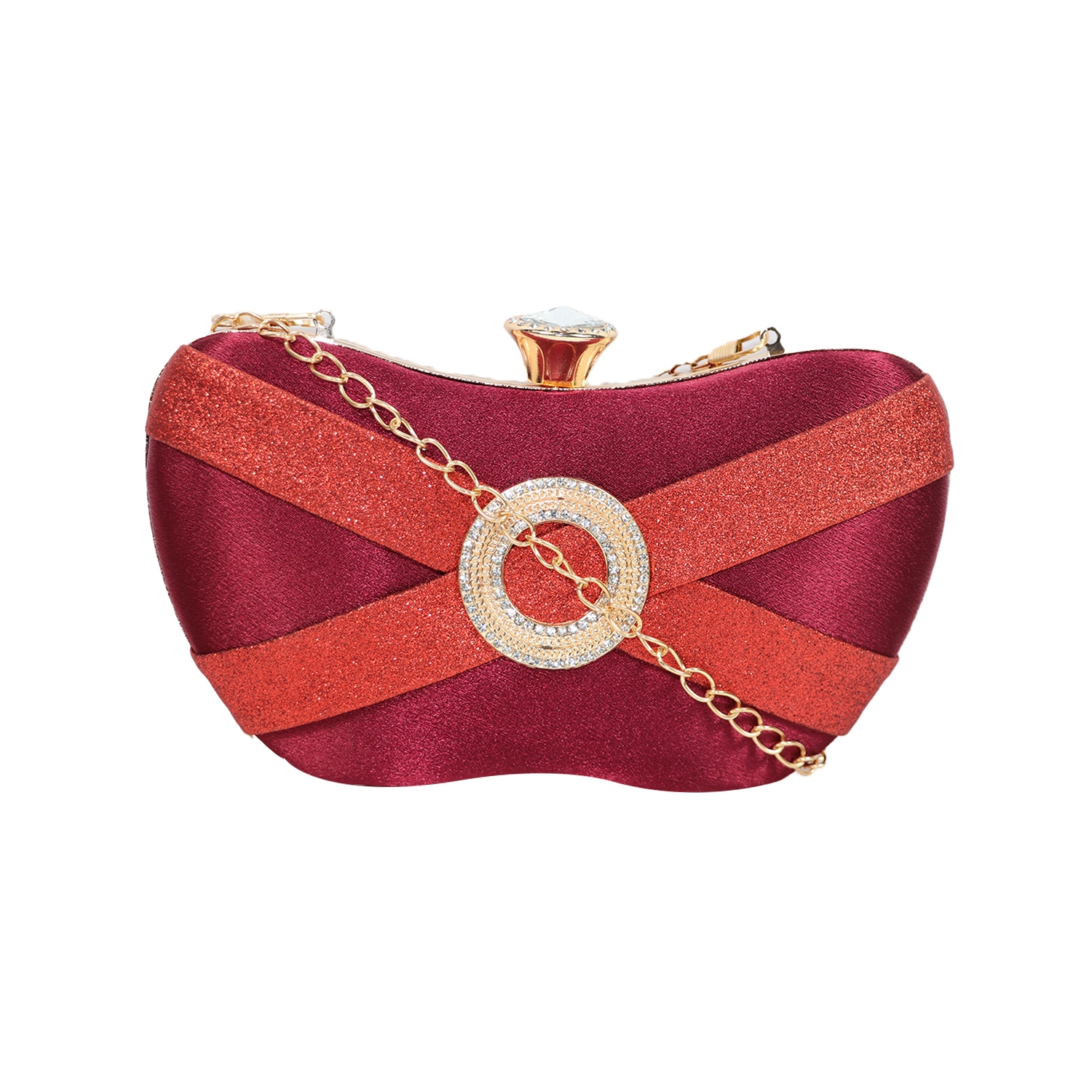 EMM | Classy Party Girl's Red Clutch 
