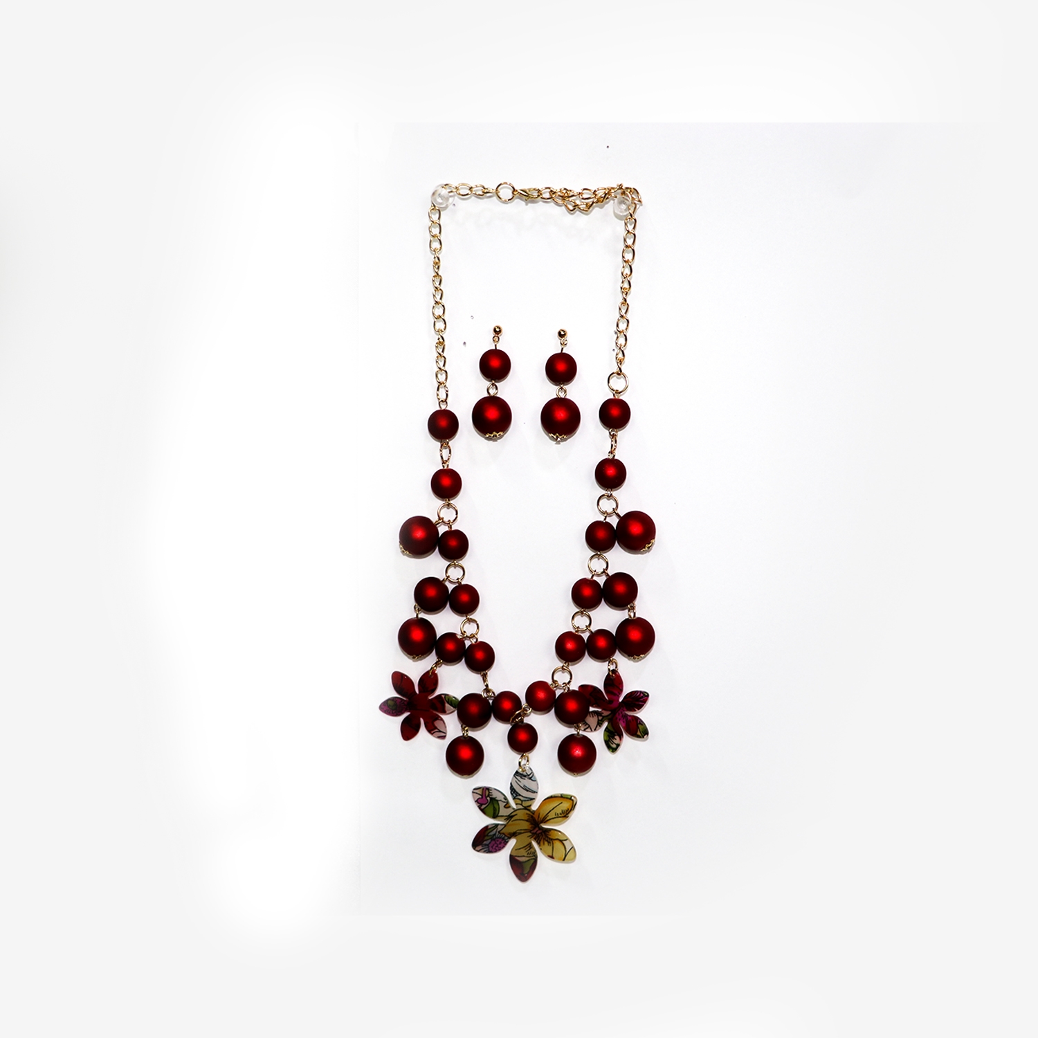 EMM | EMM's Stylish Maroon Necklace For Women And Girls